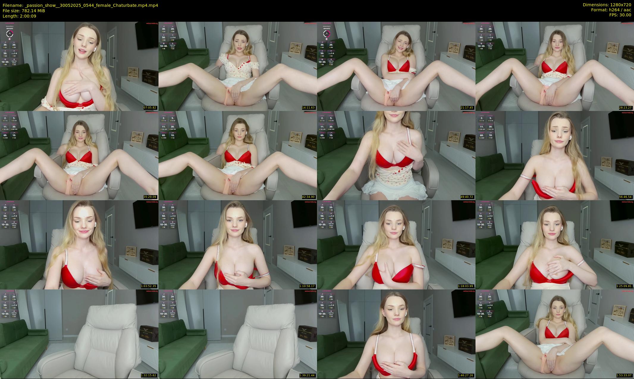 _passion_show_ — 121 minute Chaturbate couple cam show recording, 720p, May 30, 2025