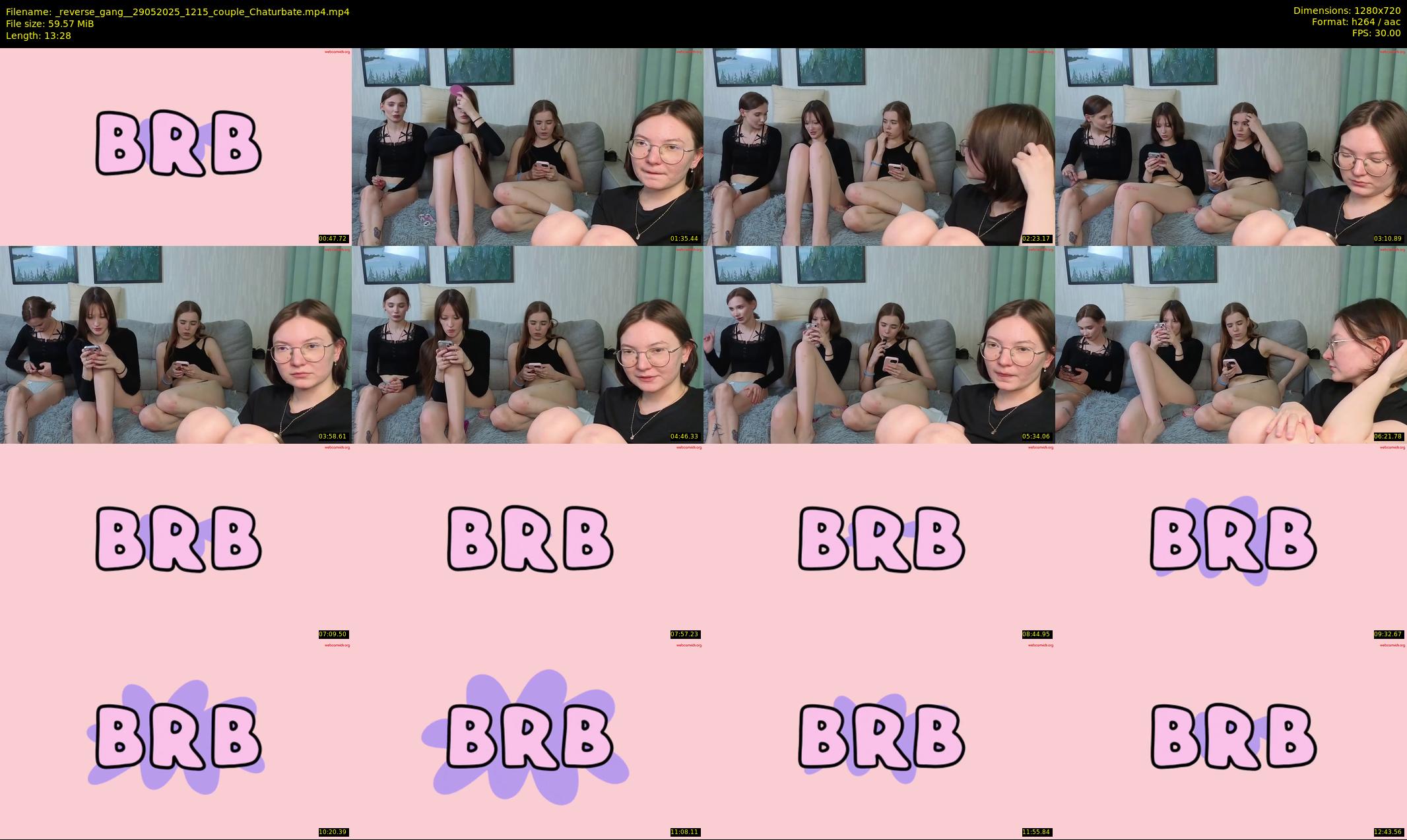 _reverse_gang_ — 14 minute Chaturbate couple cam show recording, 720p, May 29, 2025