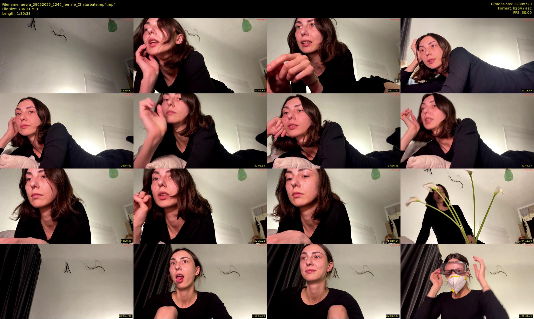 aevra — 91 minute Chaturbate female cam show recording, 720p, May 29, 2025