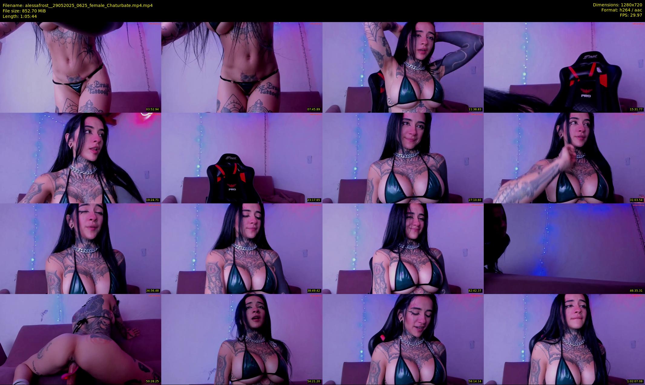 alessafrost_ — 66 minute Chaturbate female cam show recording, 720p, May 29, 2025