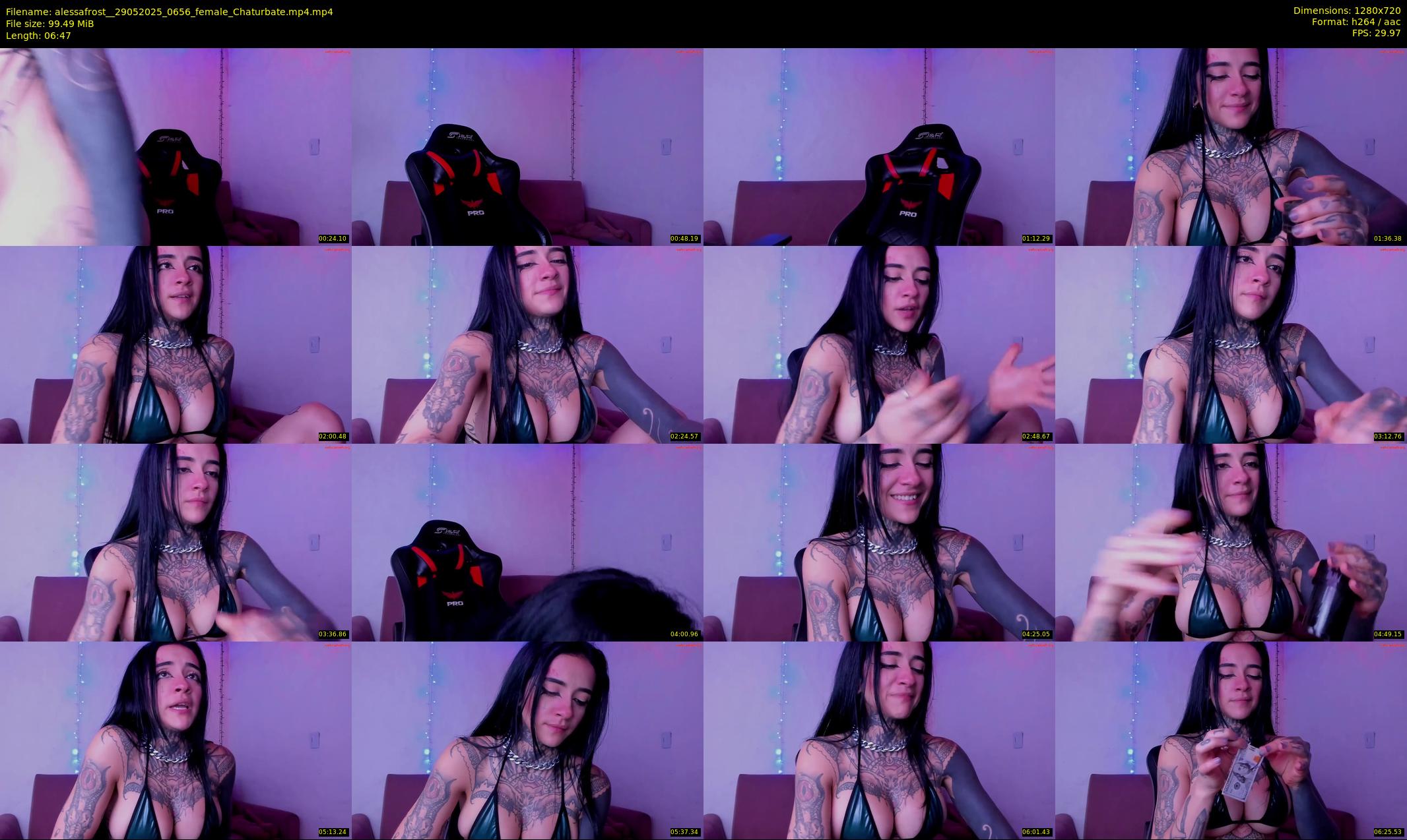 alessafrost_ — 7 minute Chaturbate female cam show recording, 720p, May 29, 2025