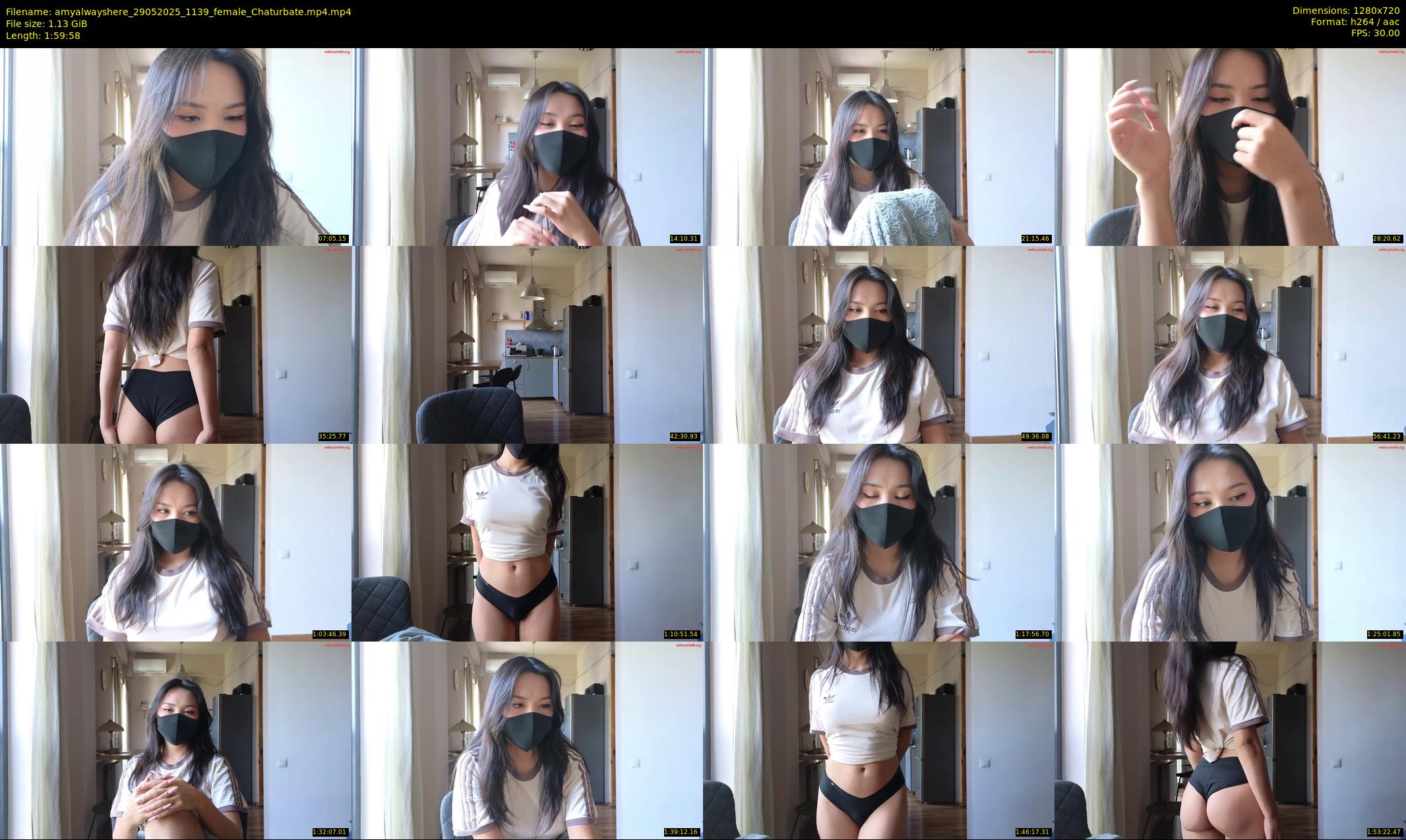 amyalwayshere — 120 minute Chaturbate female cam show recording, 720p, May 29, 2025
