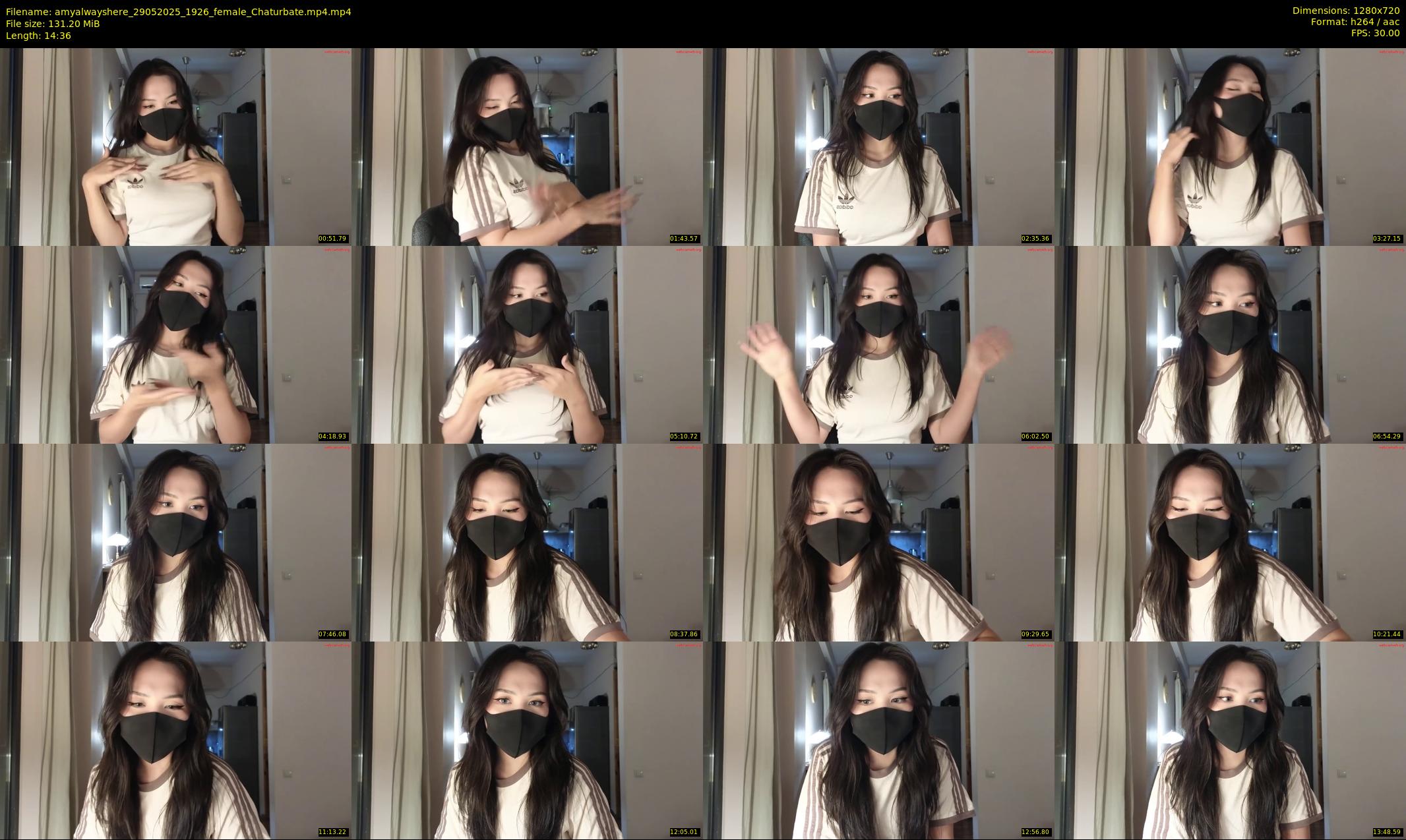 amyalwayshere — 15 minute Chaturbate female cam show recording, 720p, May 29, 2025