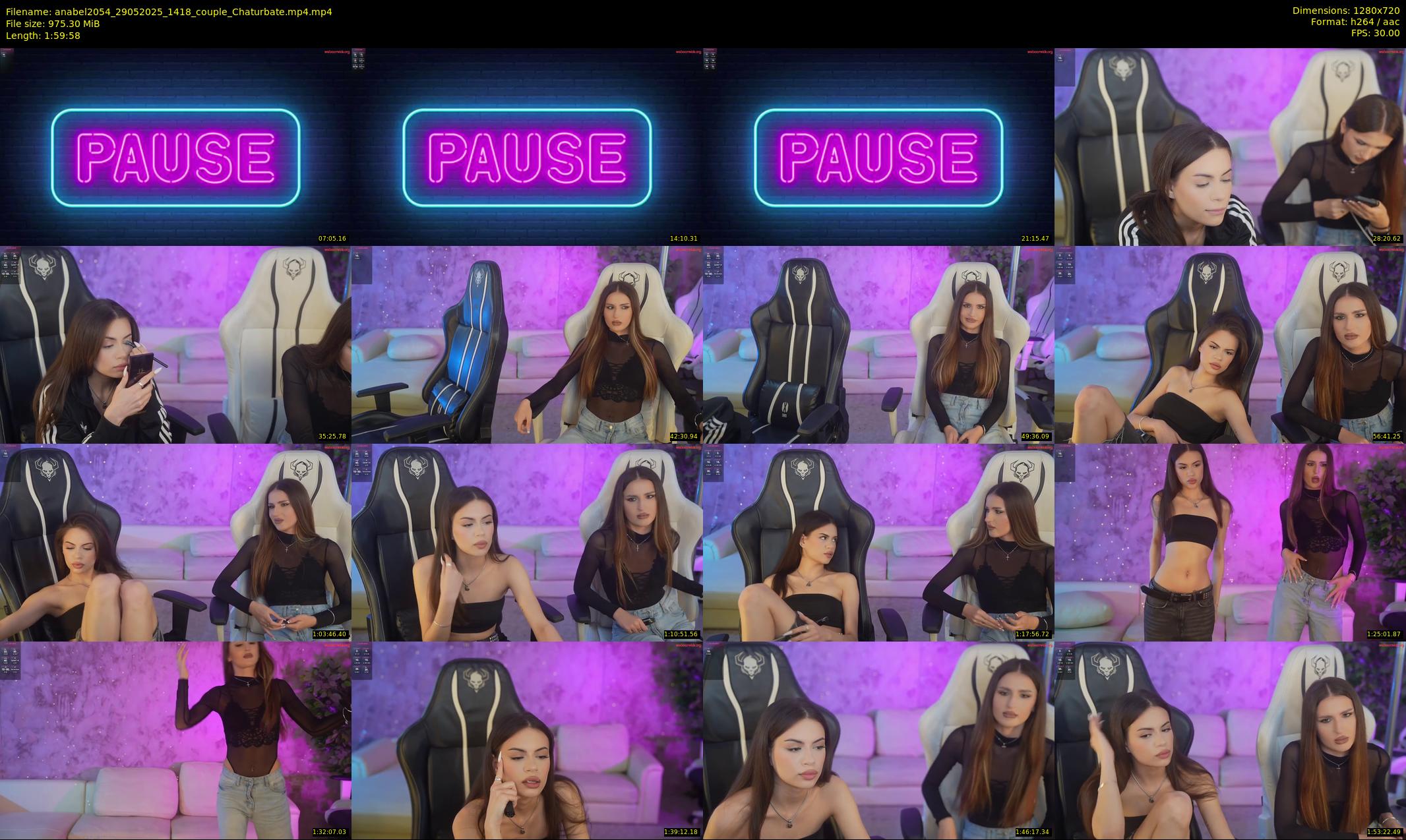 anabel2054 — 120 minute Chaturbate female cam show recording, 720p, May 29, 2025