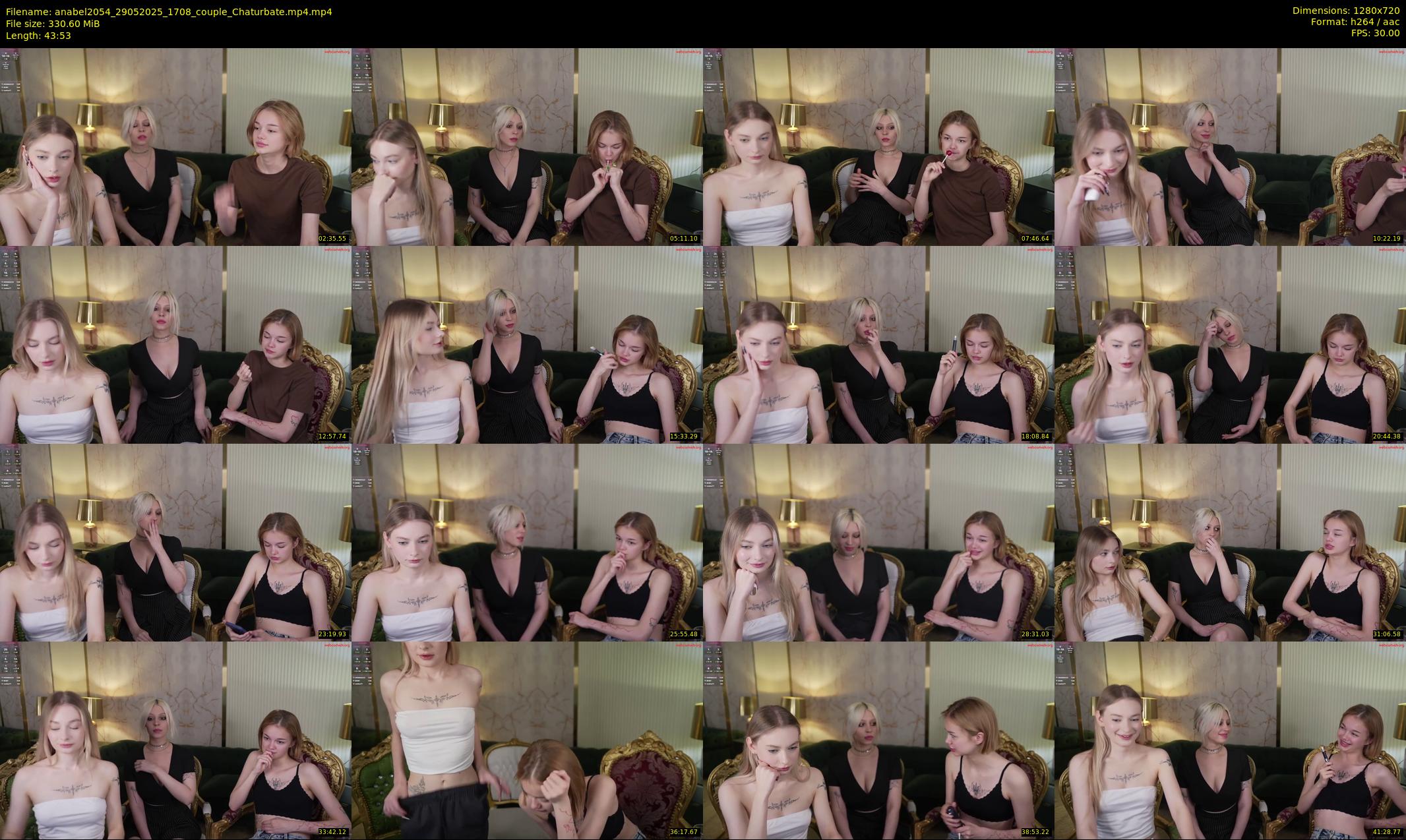 anabel2054 — 44 minute Chaturbate female cam show recording, 720p, May 29, 2025