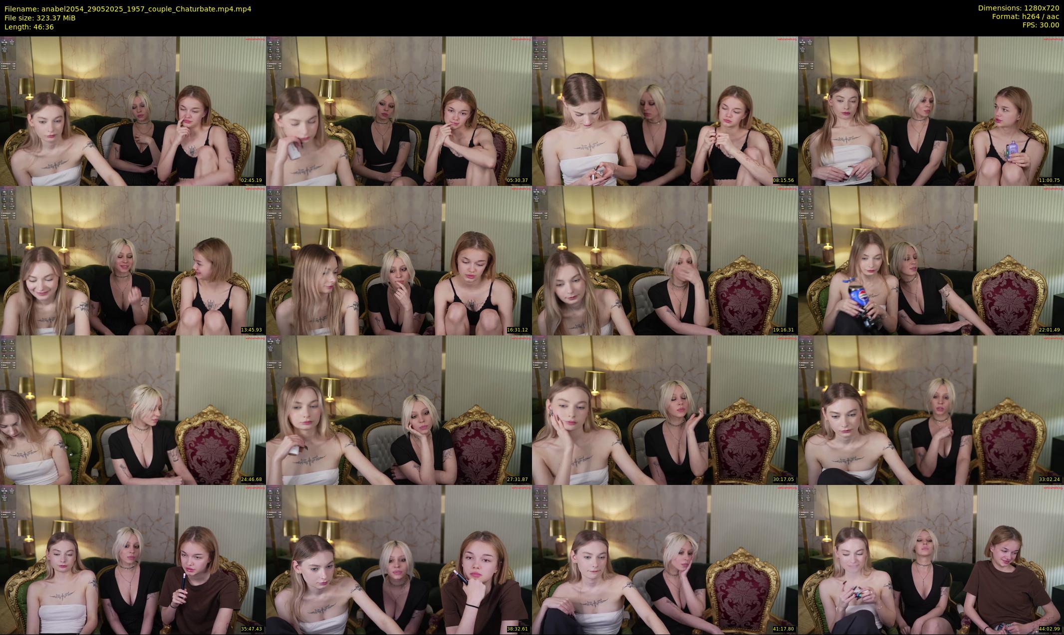 anabel2054 — 47 minute Chaturbate female cam show recording, 720p, May 29, 2025