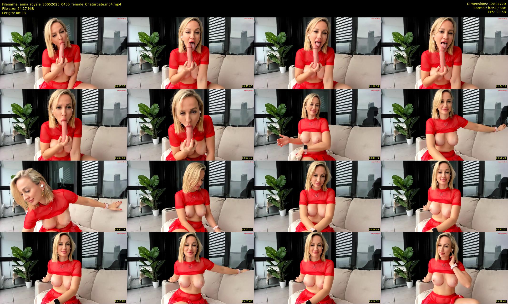 anna_royale — 7 minute Chaturbate female cam show recording, 720p, May 30, 2025