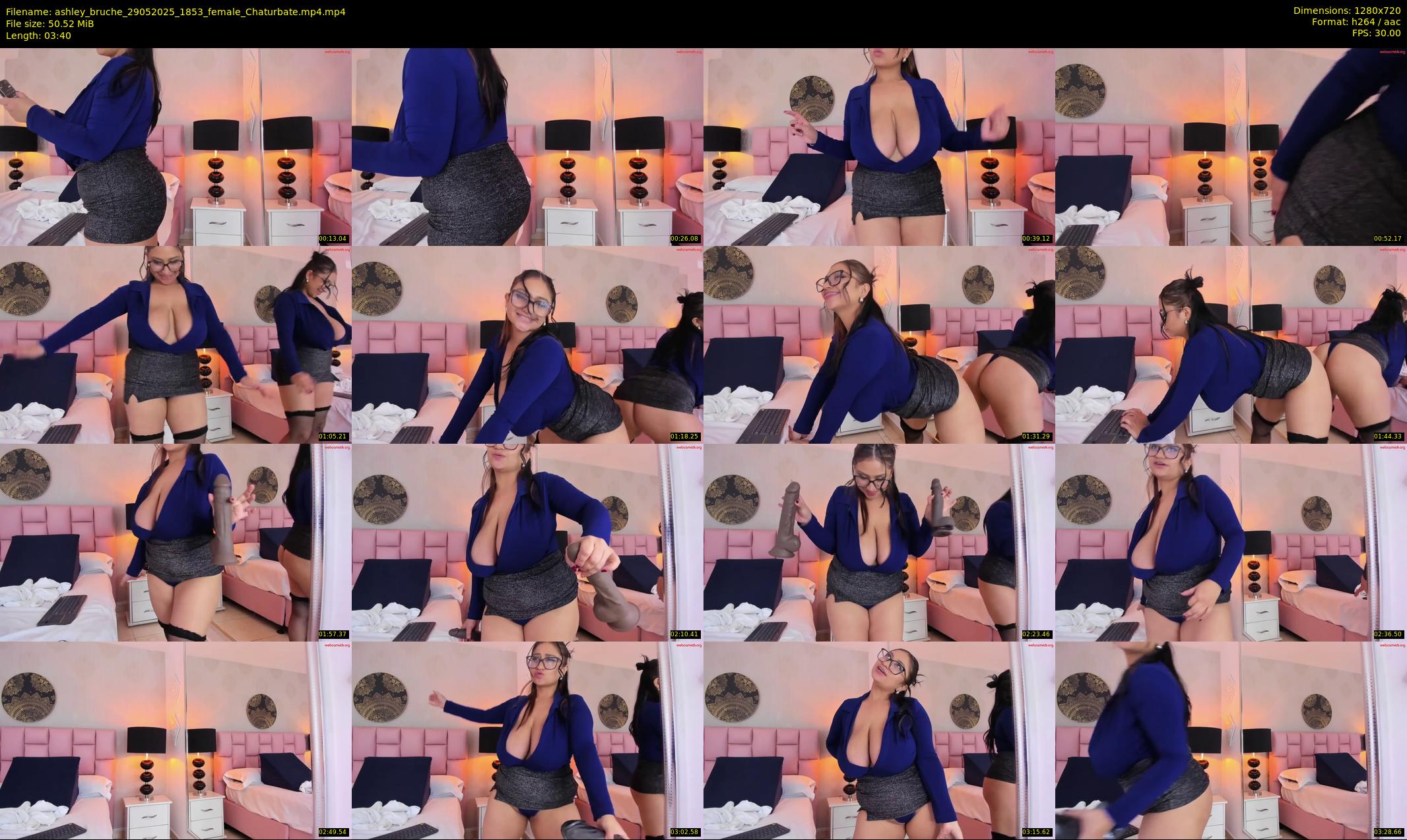 ashley_bruche — 4 minute Chaturbate female cam show recording, 720p, May 29, 2025