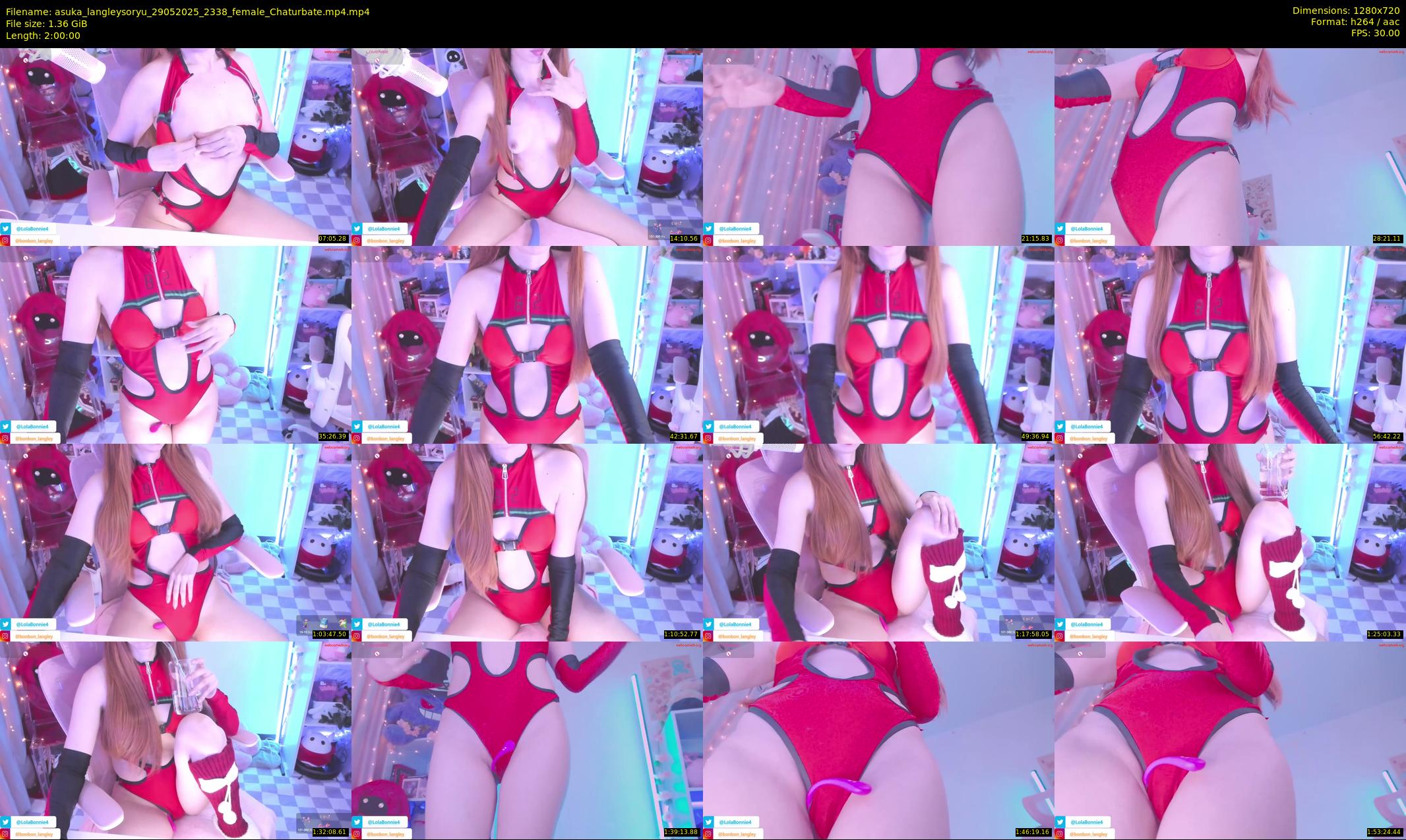 asuka_langleysoryu — 120 minute Chaturbate female cam show recording, 720p, May 29, 2025