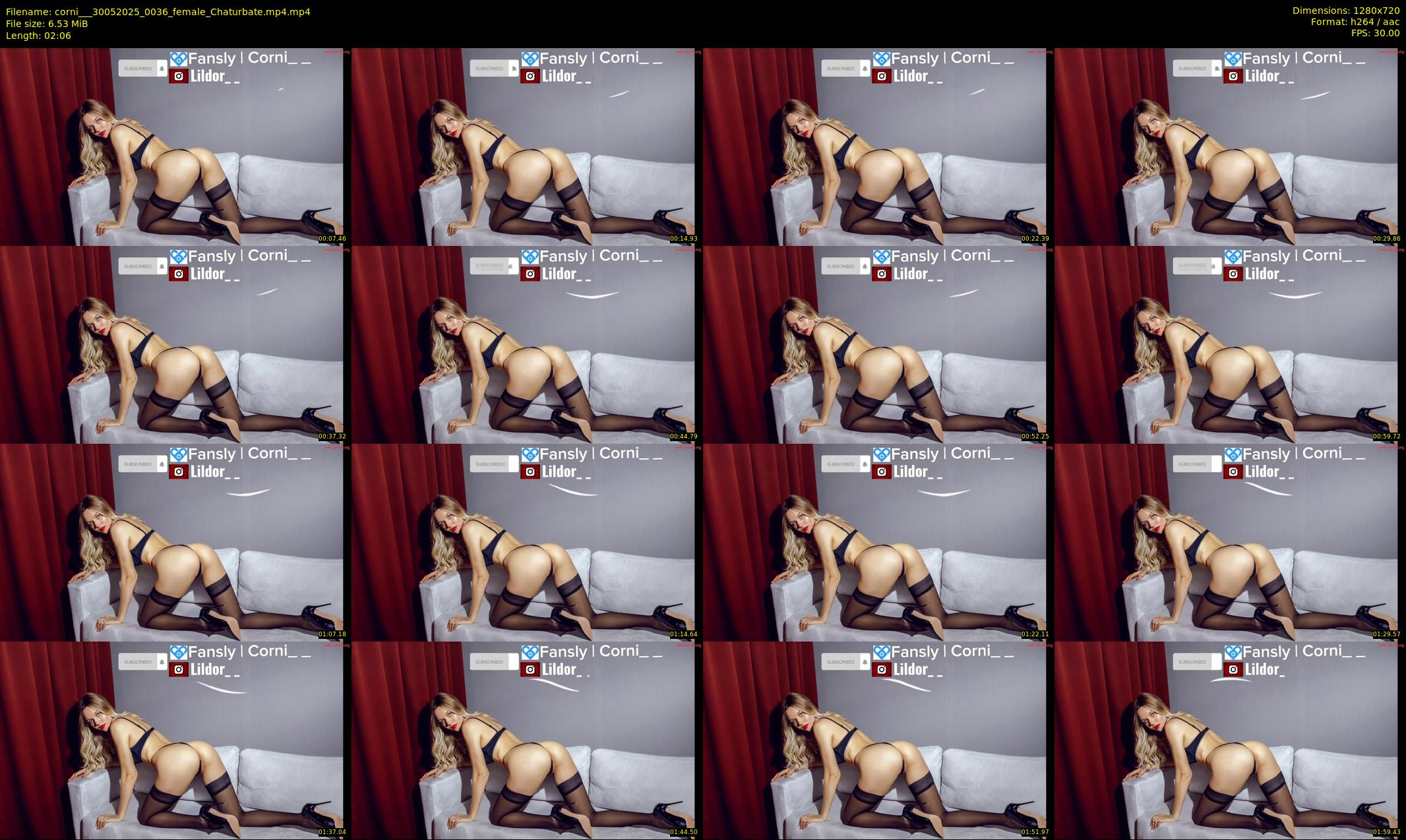 corni__ — 3 minute Chaturbate female cam show recording, 720p, May 30, 2025