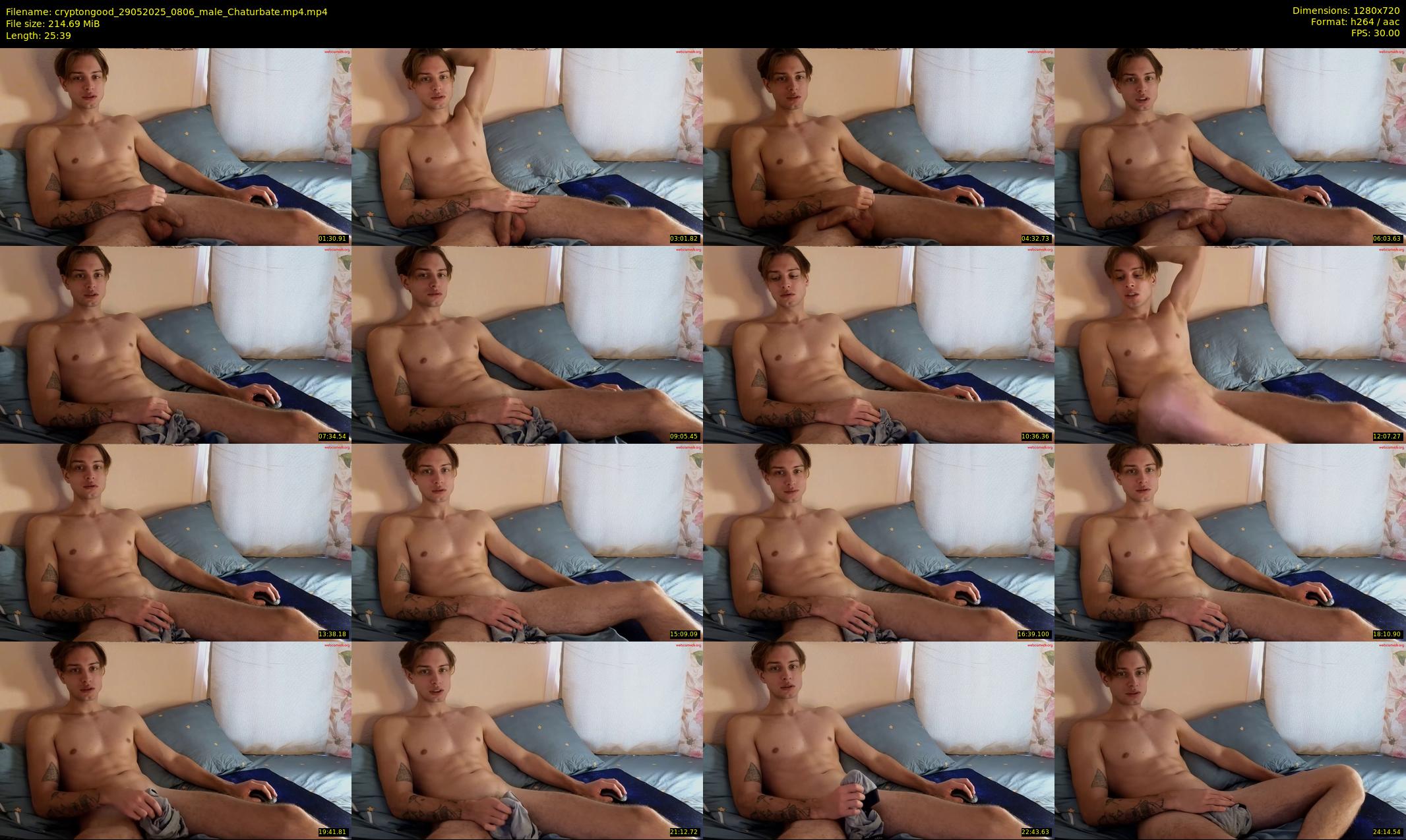cryptongood — 26 minute Chaturbate male cam show recording, 720p, May 29, 2025