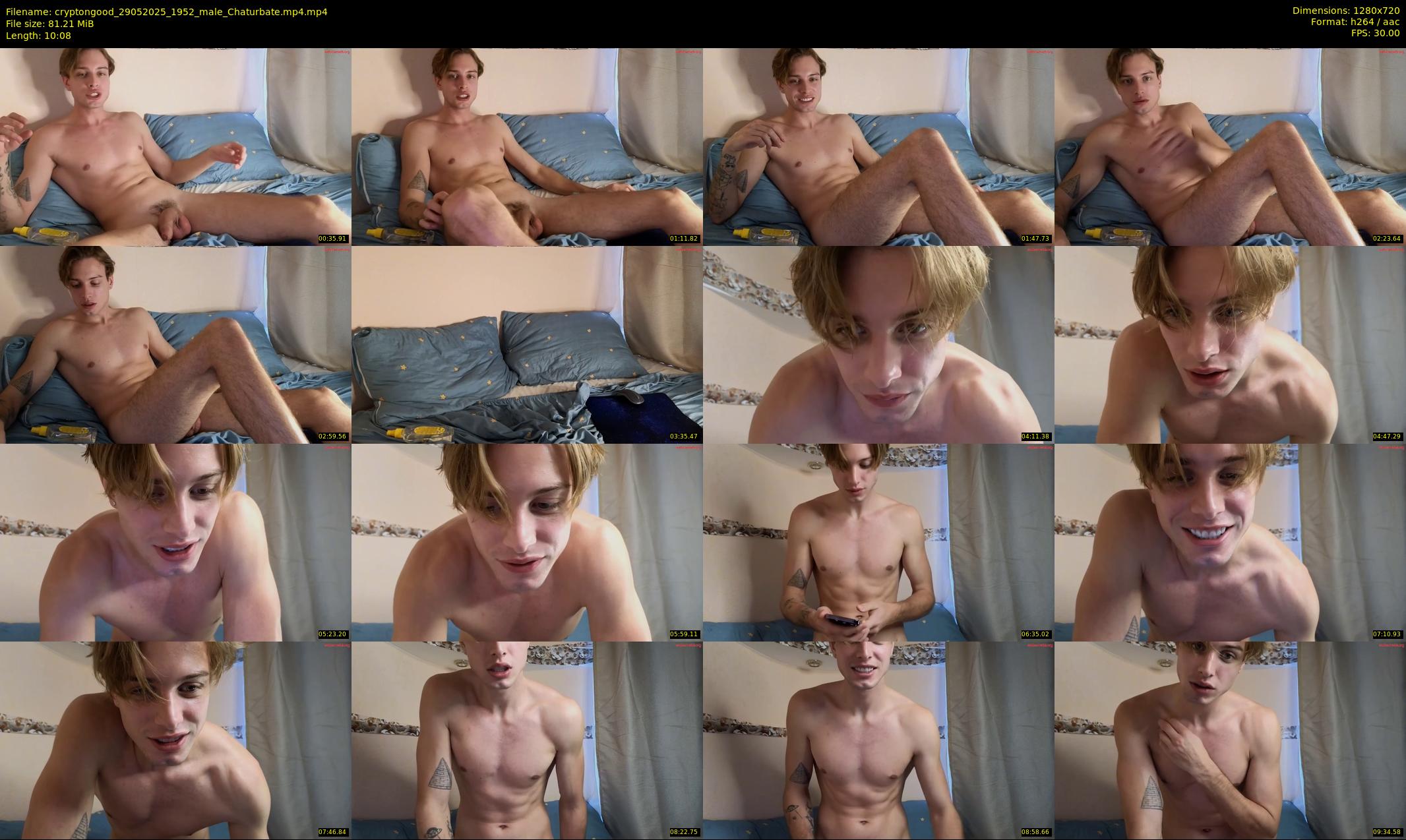cryptongood — 11 minute Chaturbate male cam show recording, 720p, May 29, 2025