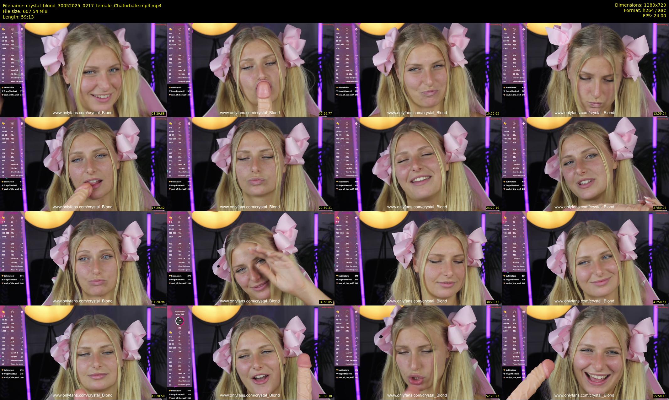 crystal_blond — 60 minute Chaturbate female cam show recording, 720p, May 30, 2025