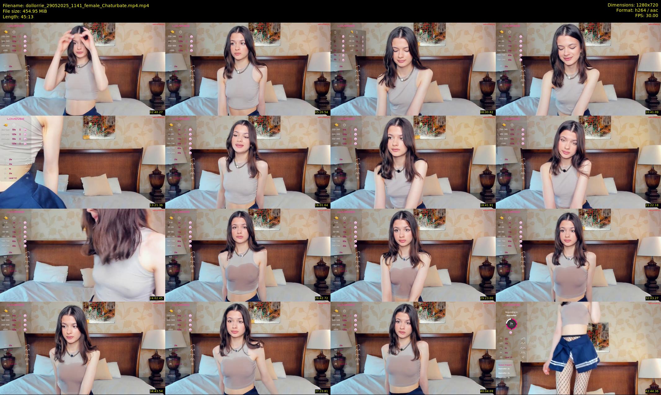 dollorrie — 46 minute Chaturbate couple cam show recording, 720p, May 29, 2025