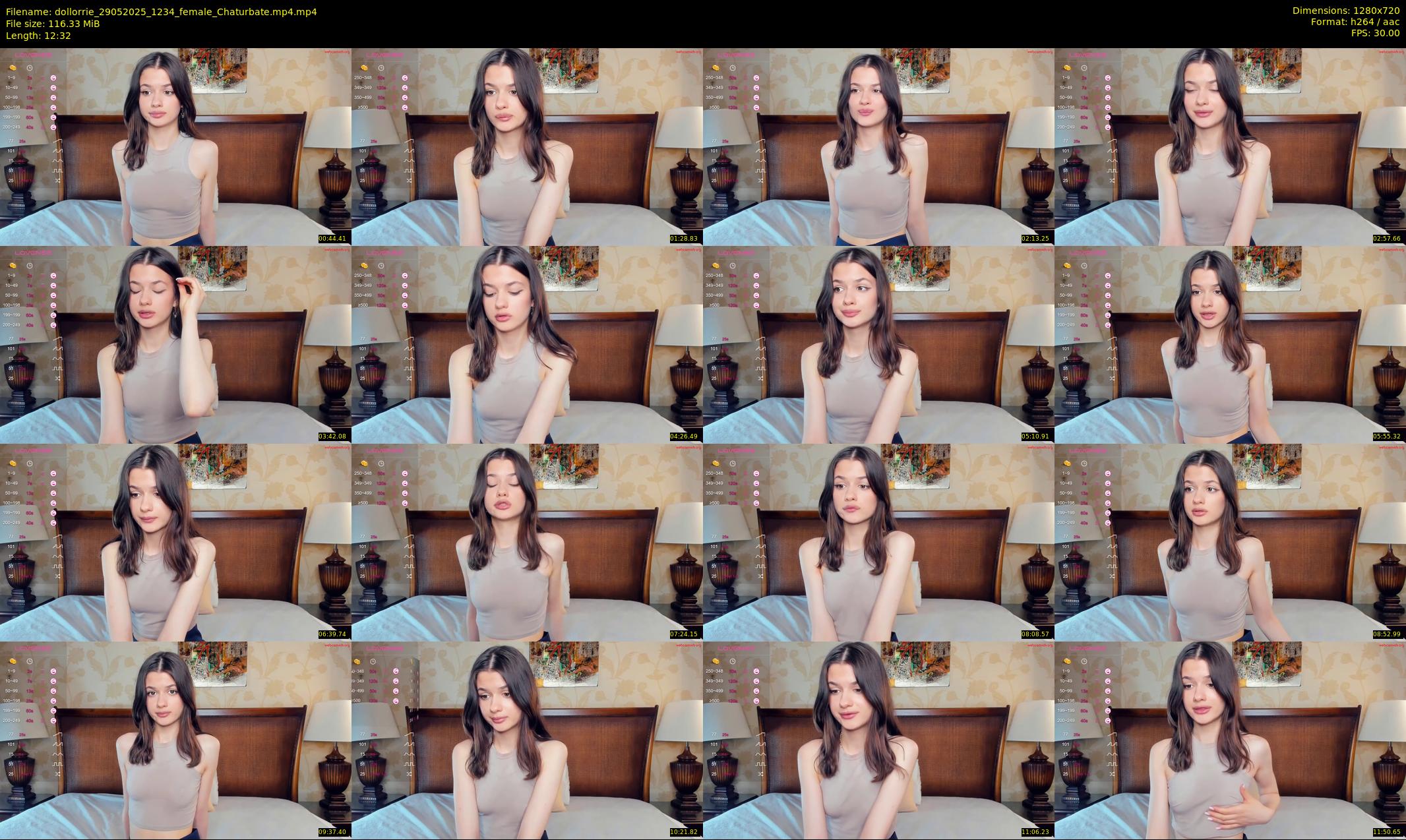 dollorrie — 13 minute Chaturbate couple cam show recording, 720p, May 29, 2025