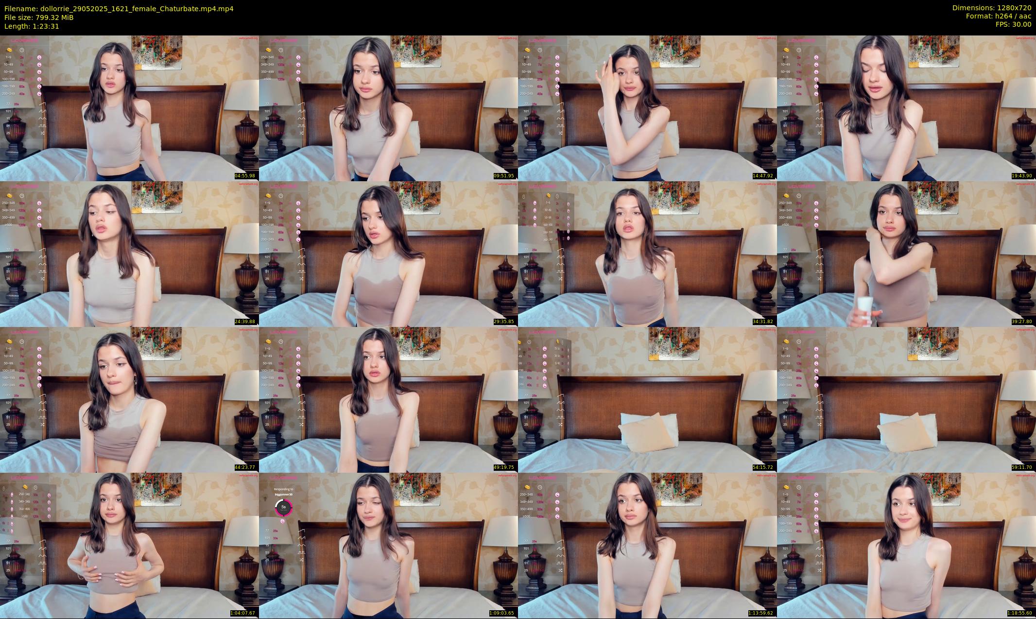 dollorrie — 84 minute Chaturbate couple cam show recording, 720p, May 29, 2025