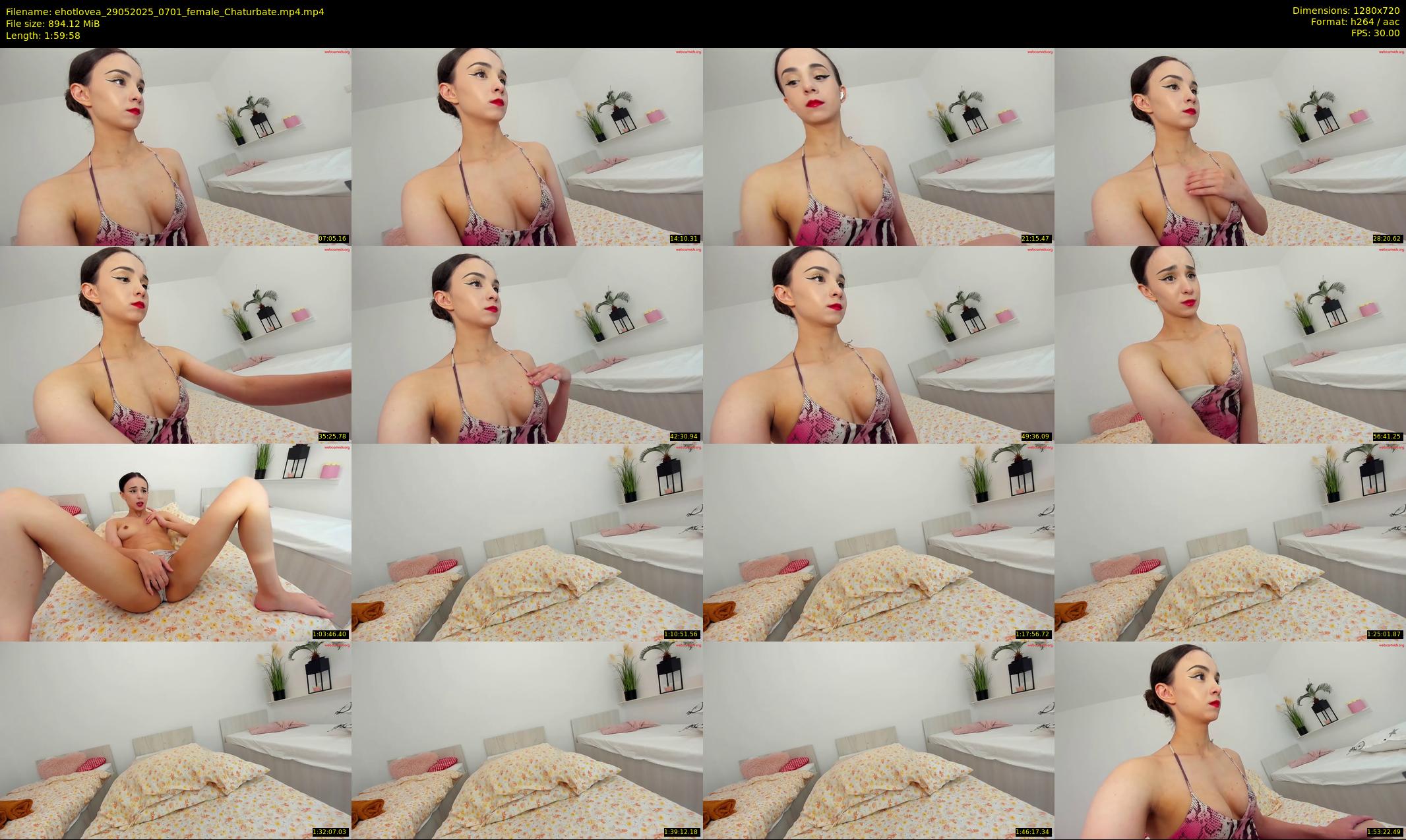 ehotlovea — 120 minute Chaturbate female cam show recording, 720p, May 29, 2025
