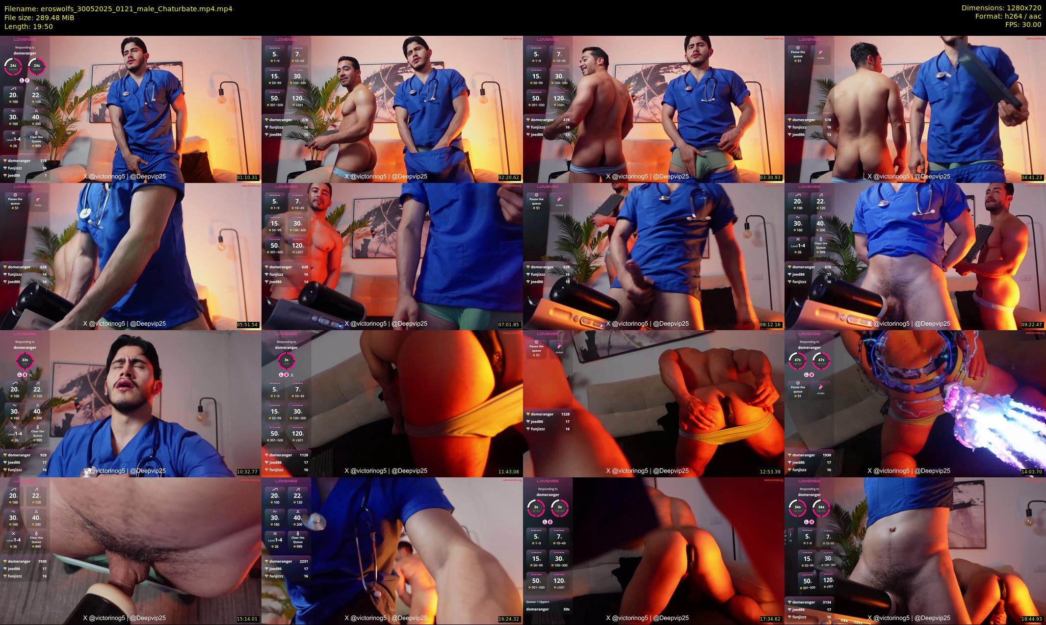 eroswolfs — 20 minute Chaturbate male cam show recording, 720p, May 30, 2025