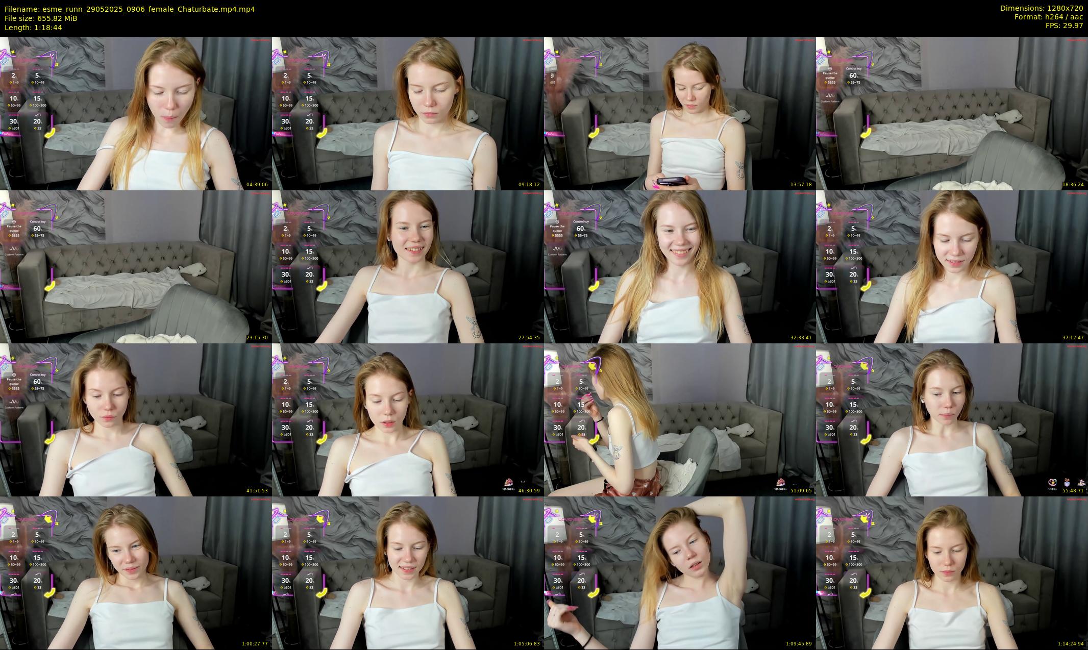 esme_runn — 79 minute Chaturbate female cam show recording, 720p, May 29, 2025