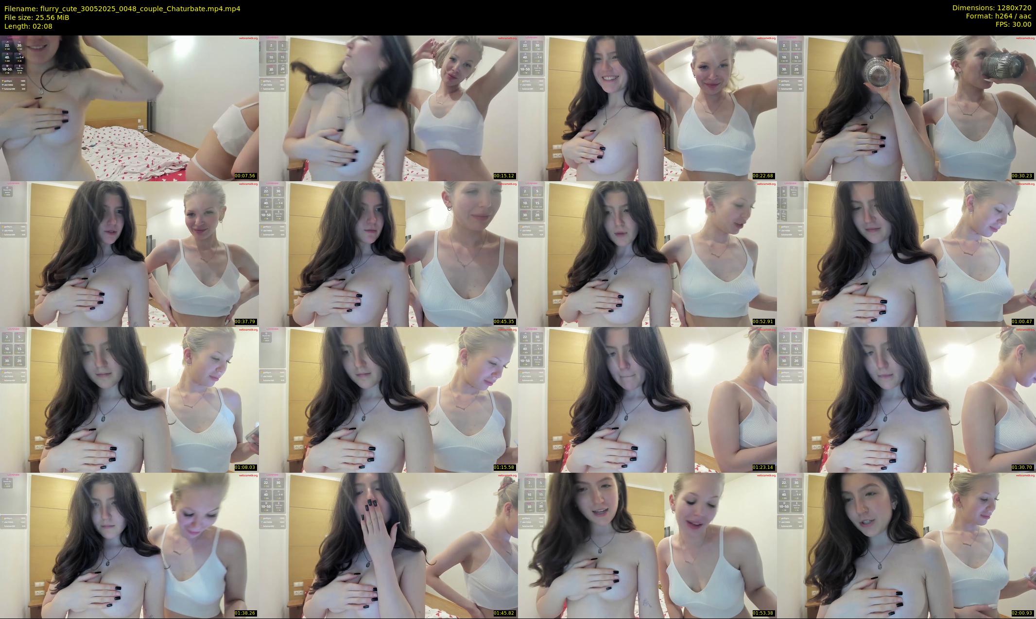 flurry_cute — 3 minute Chaturbate couple cam show recording, 720p, May 30, 2025