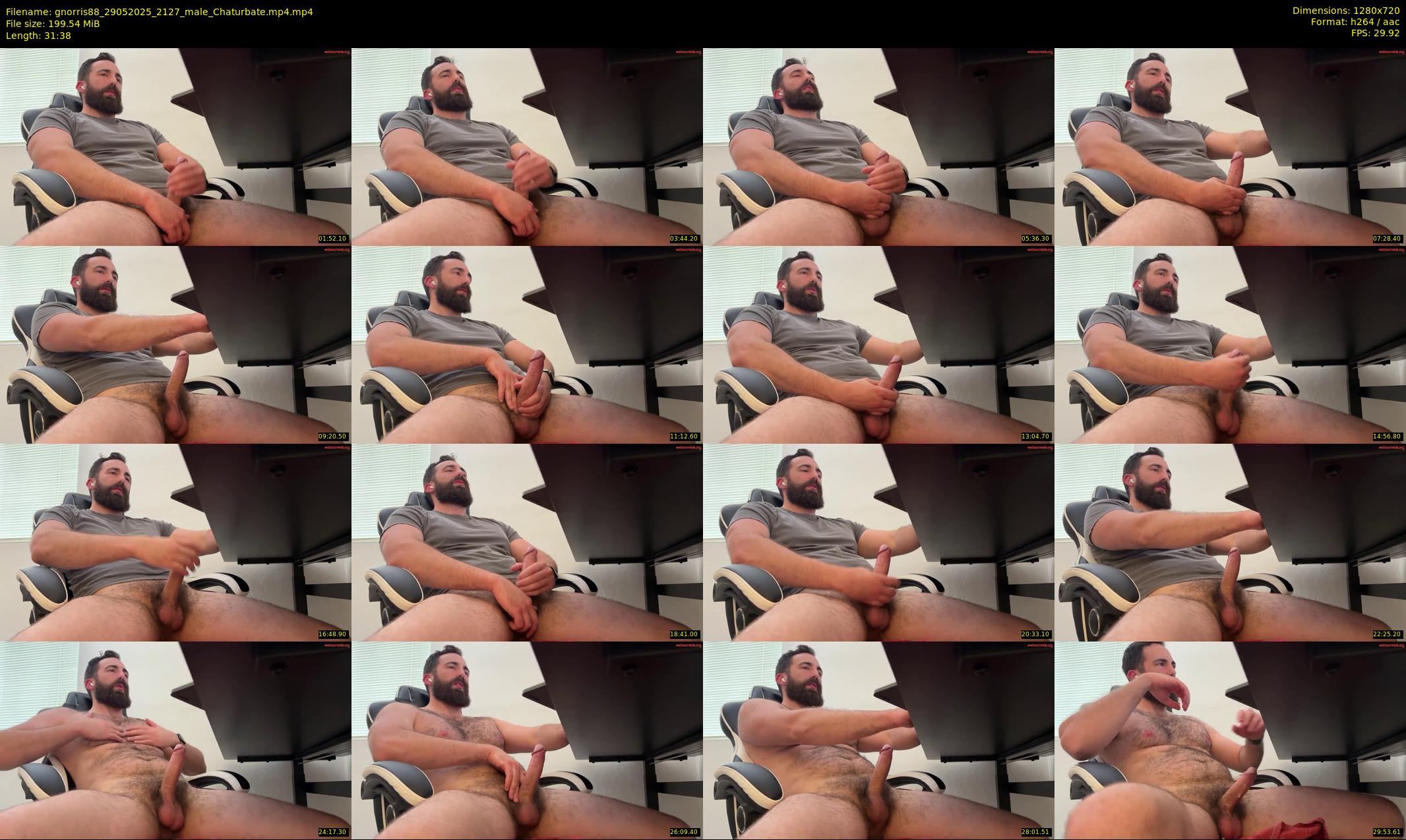gnorris88 — 32 minute Chaturbate male cam show recording, 720p, May 29, 2025