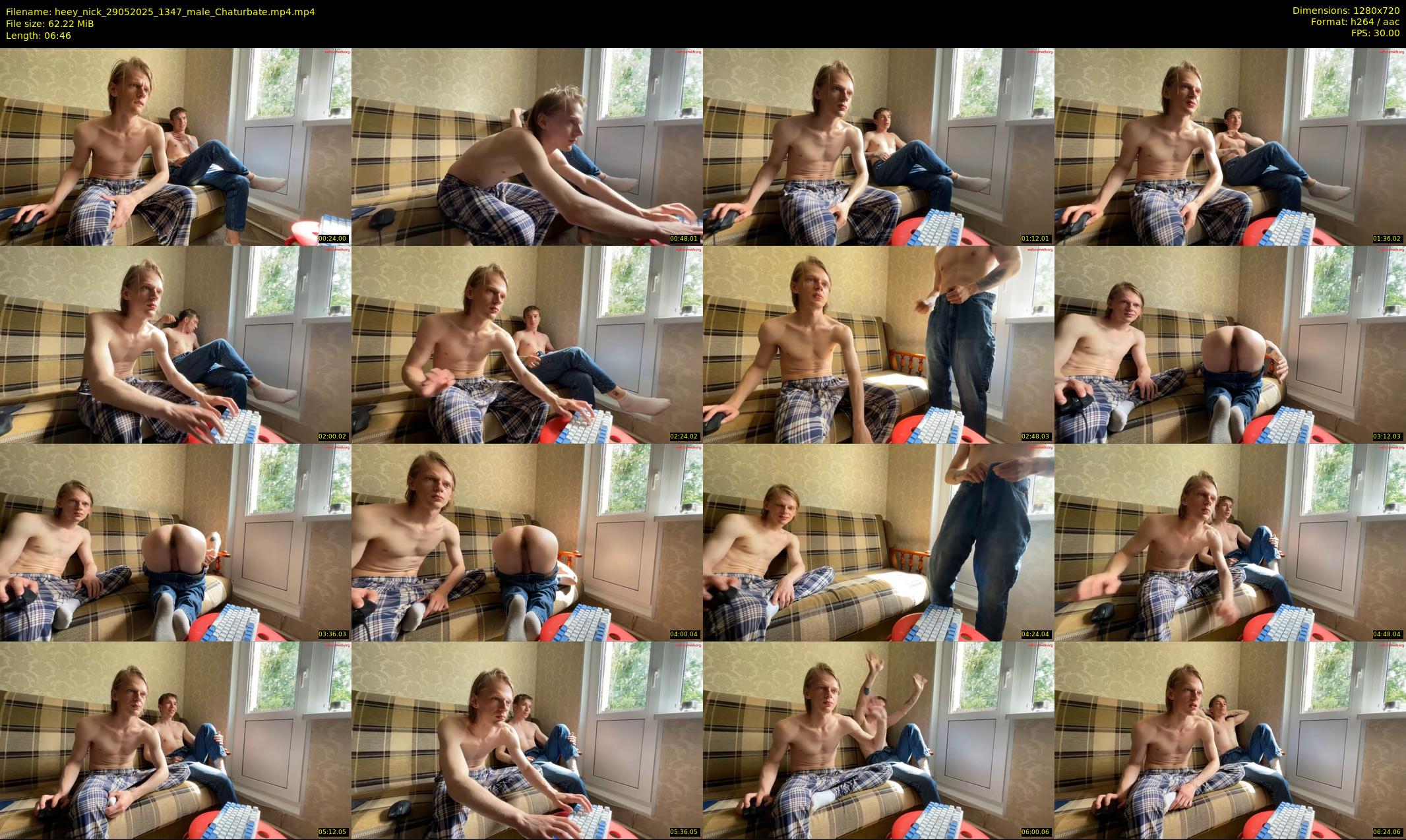 heey_nick — 7 minute Chaturbate male cam show recording, 720p, May 29, 2025