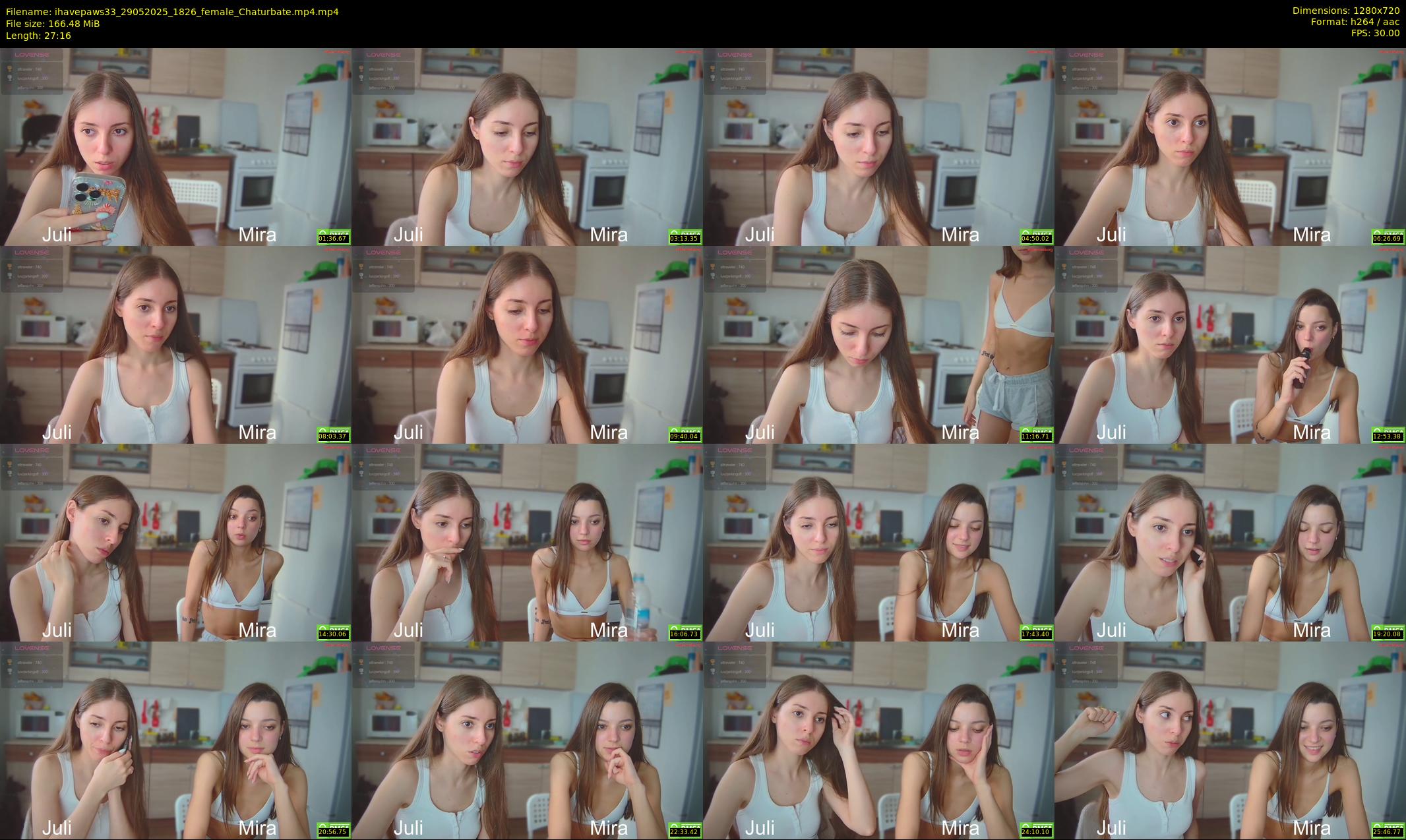 ihavepaws33 — 28 minute Chaturbate couple cam show recording, 720p, May 29, 2025
