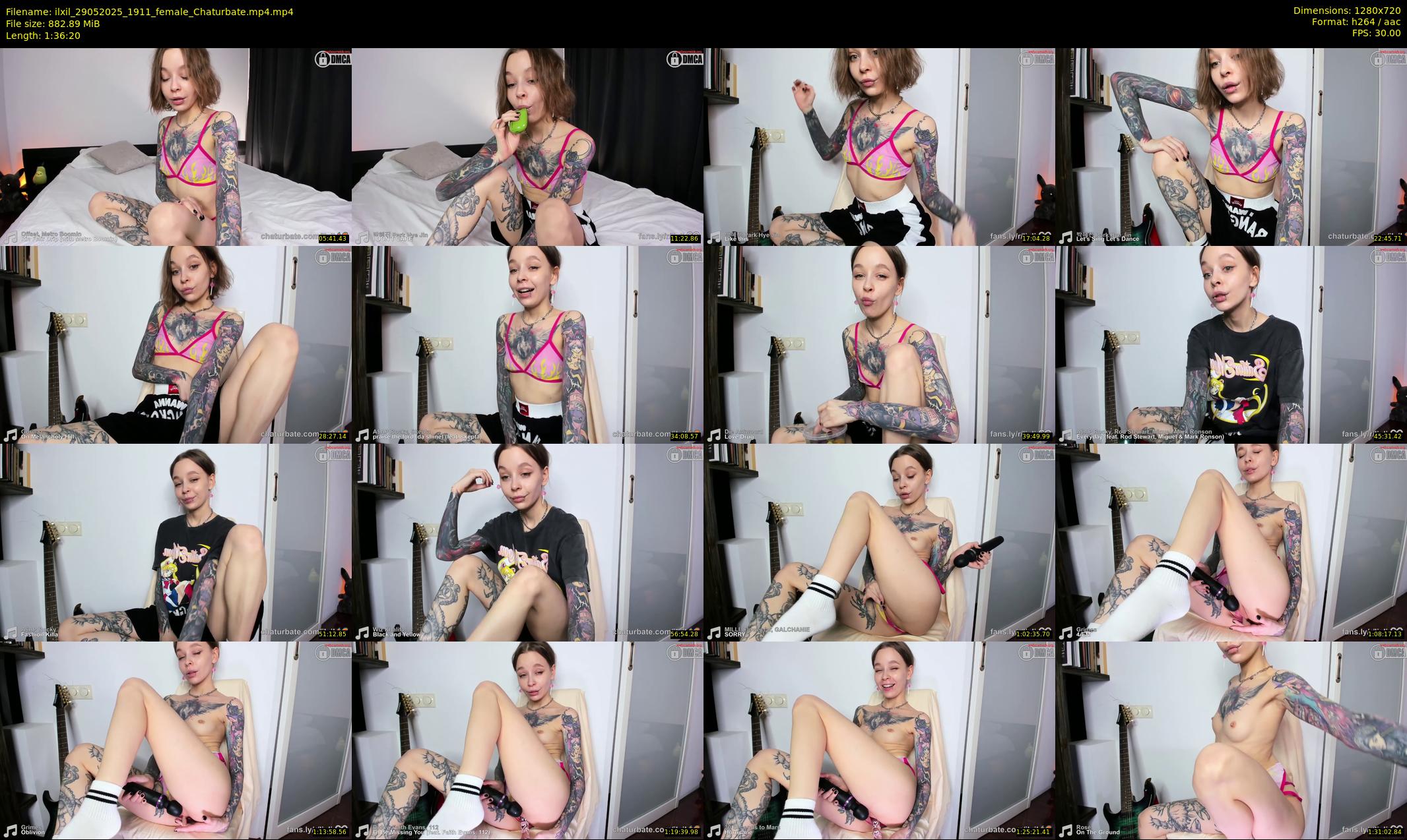ilxil — 97 minute Chaturbate female cam show recording, 720p, May 29, 2025