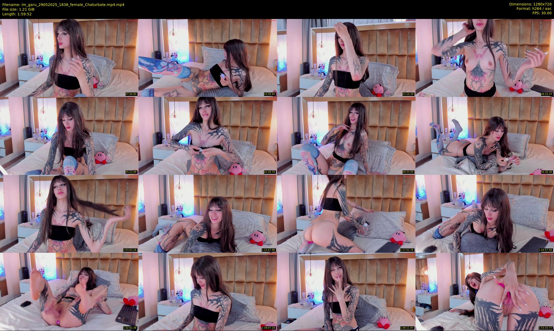 im_garu — 120 minute Chaturbate female cam show recording, 720p, May 29, 2025