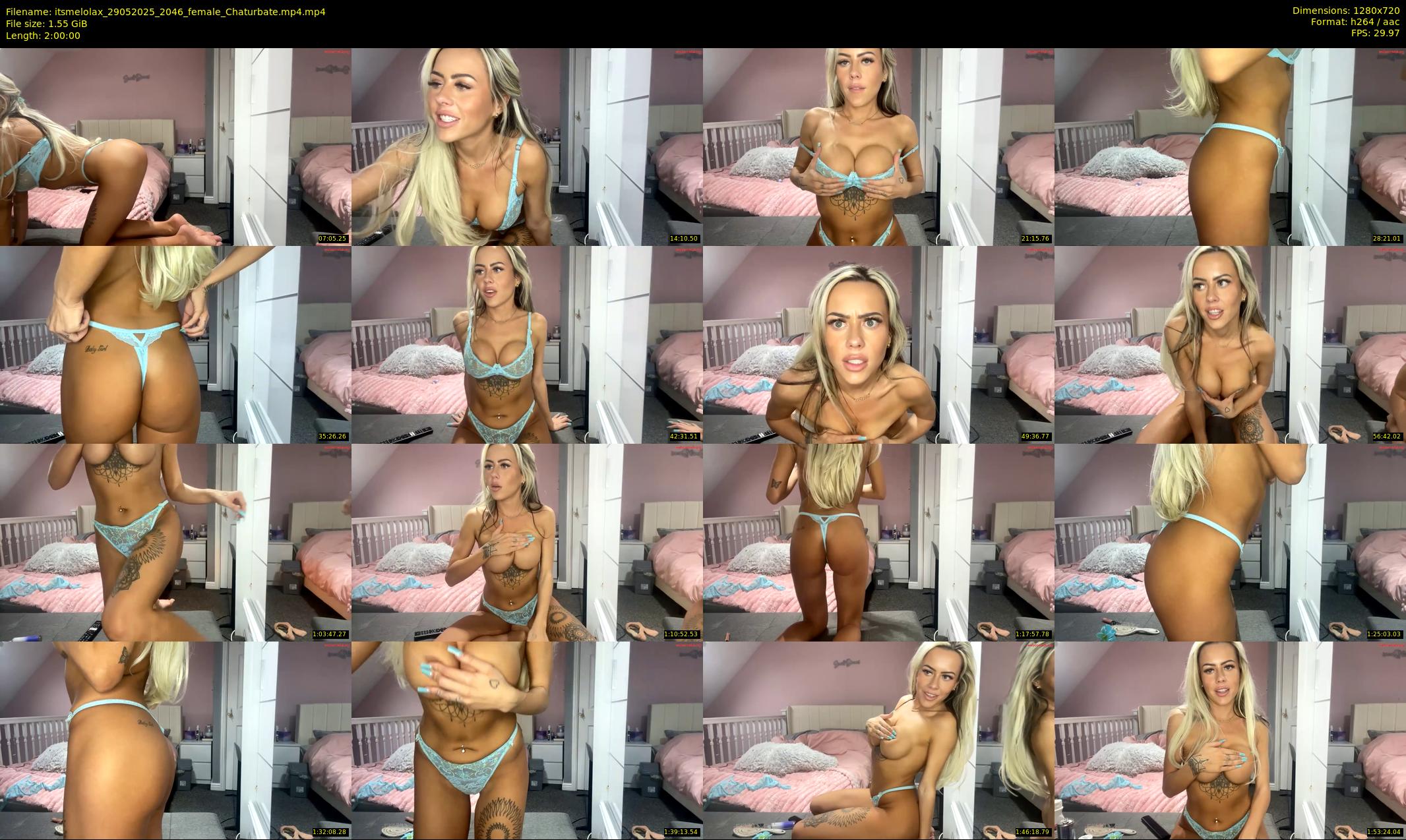 itsmelolax — 120 minute Chaturbate female cam show recording, 720p, May 29, 2025