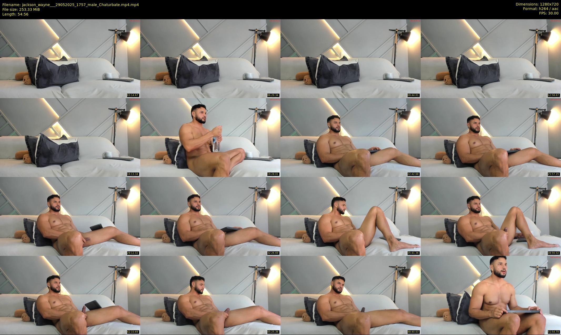 jackson_wayne__ — 55 minute Chaturbate male cam show recording, 720p, May 29, 2025