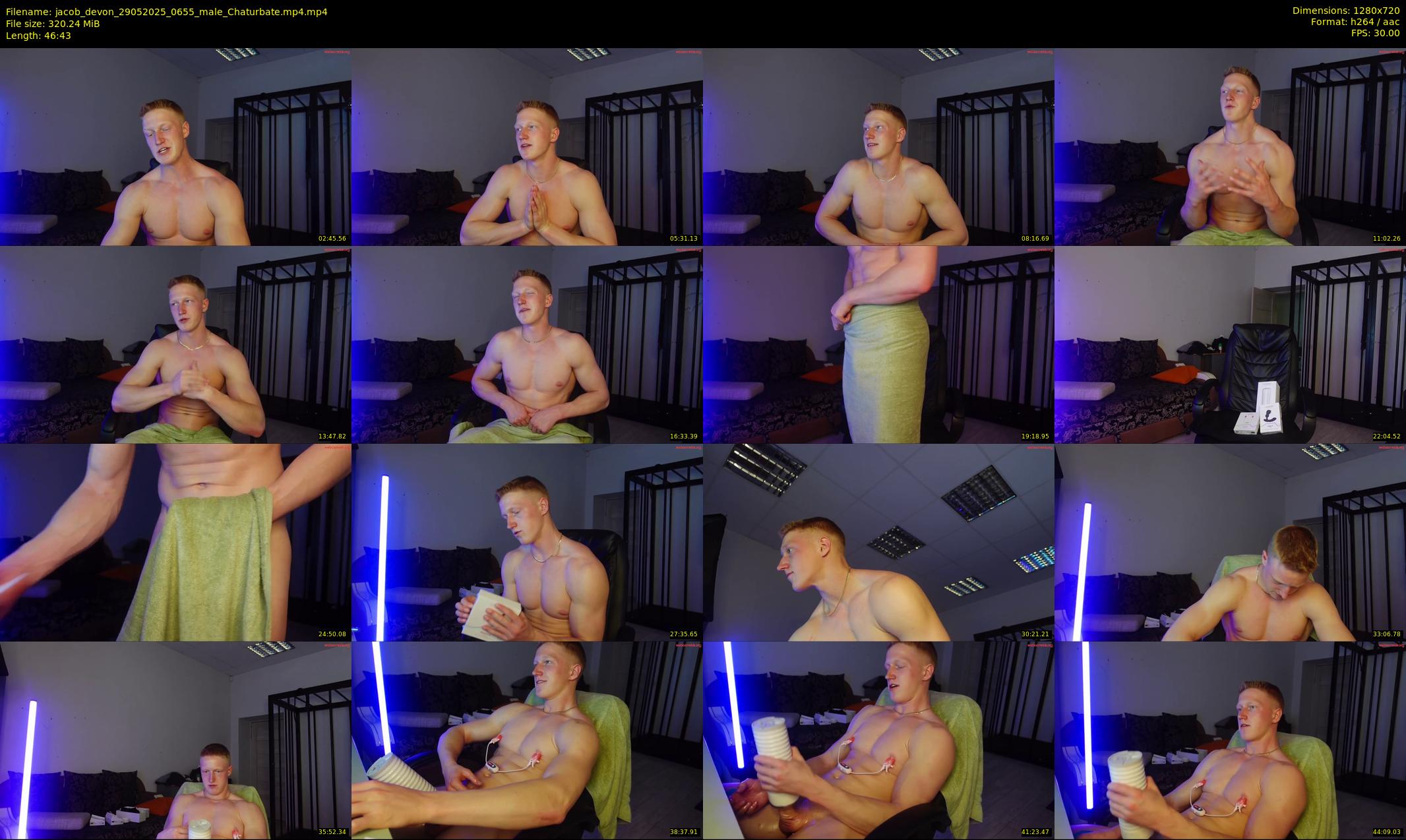 jacob_devon — 47 minute Chaturbate male cam show recording, 720p, May 29, 2025