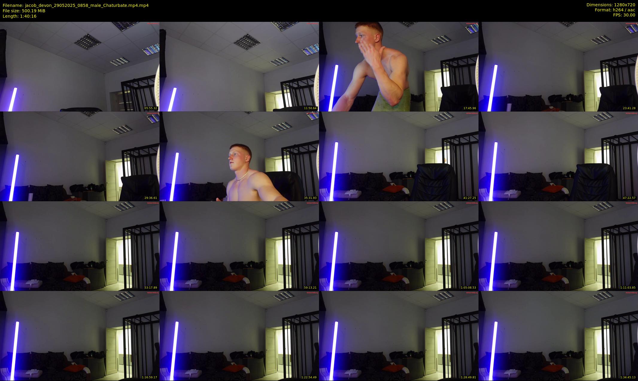 jacob_devon — 101 minute Chaturbate male cam show recording, 720p, May 29, 2025