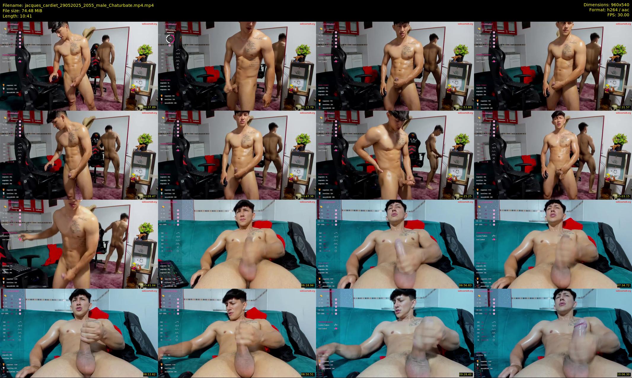 jacques_cardiet — 11 minute Chaturbate male cam show recording, 480p, May 29, 2025