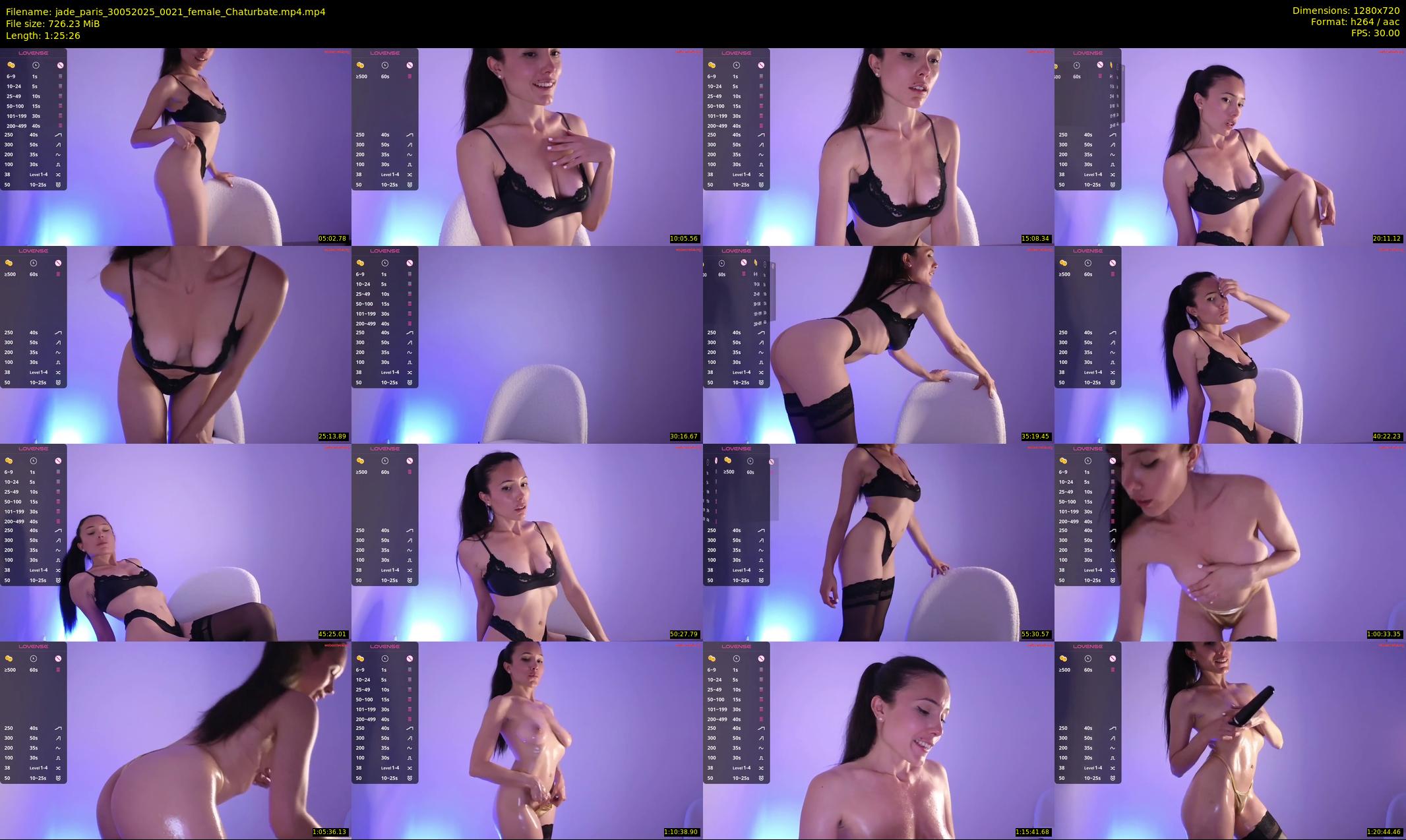 jade_paris — 86 minute Chaturbate female cam show recording, 720p, May 30, 2025