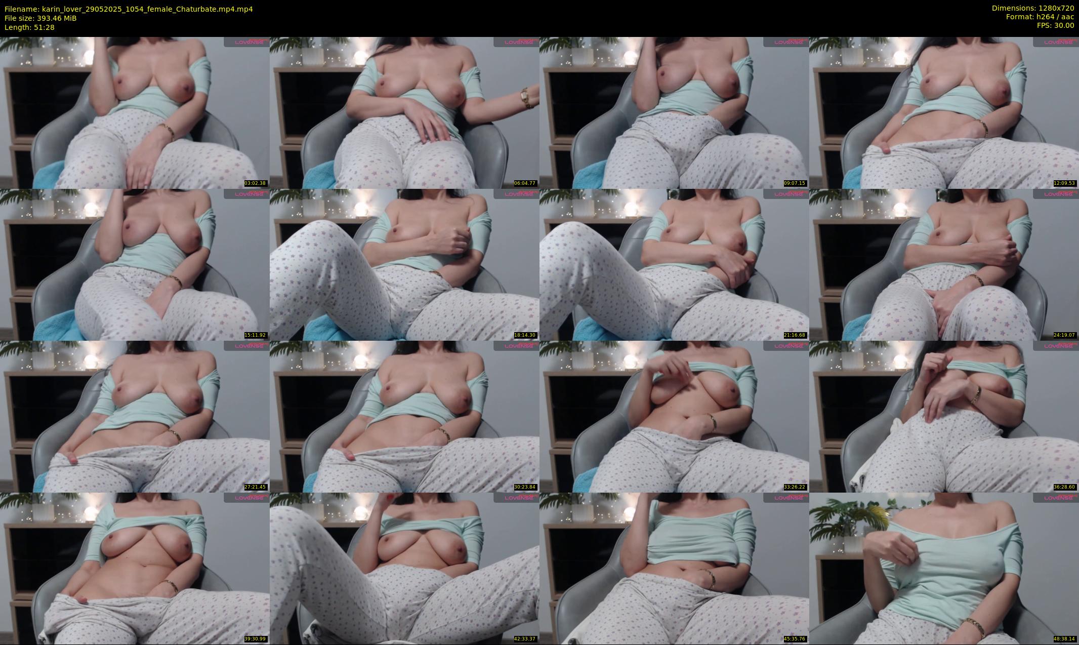 karin_lover — 52 minute Chaturbate female cam show recording, 720p, May 29, 2025