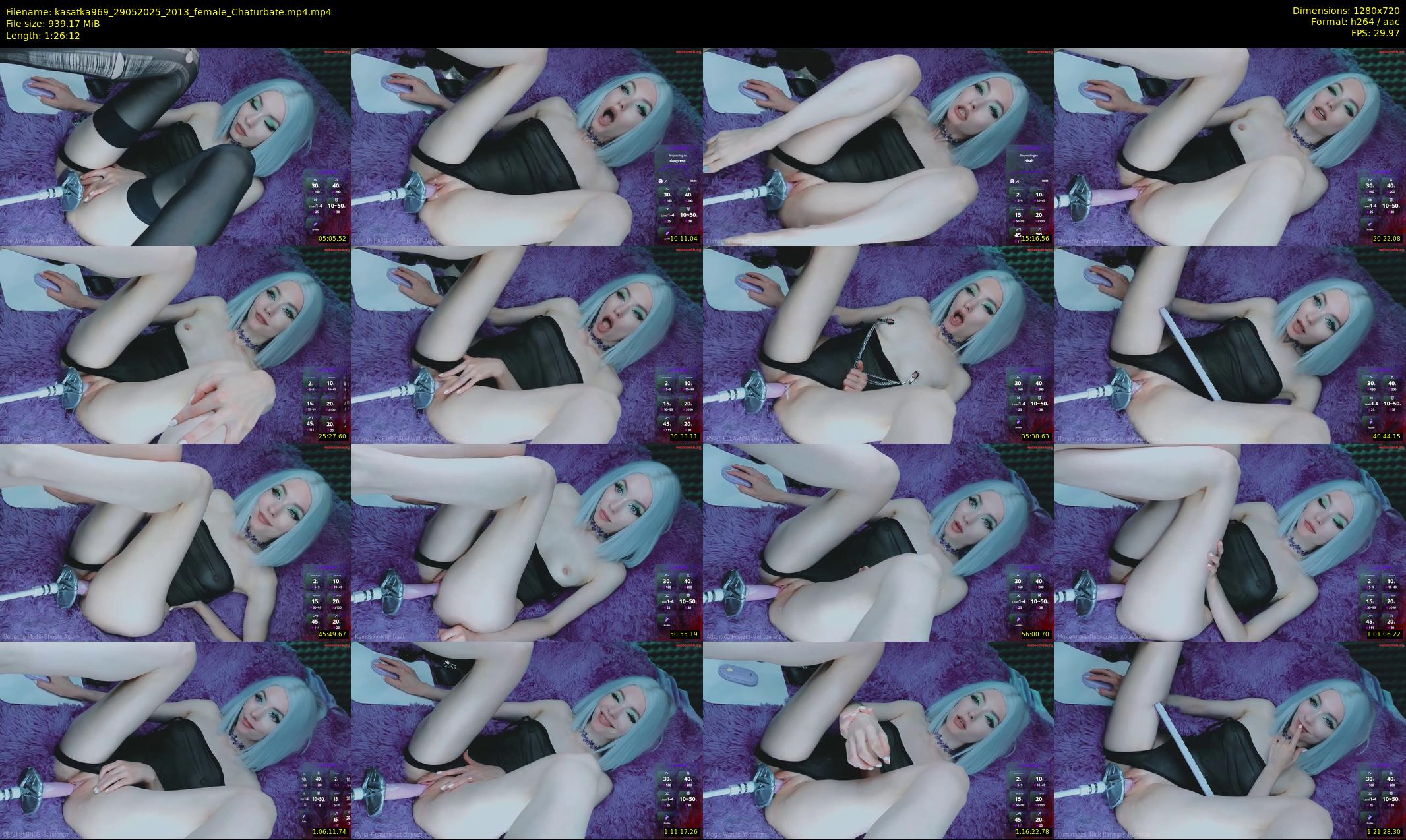 kasatka969 — 87 minute Chaturbate female cam show recording, 720p, May 29, 2025
