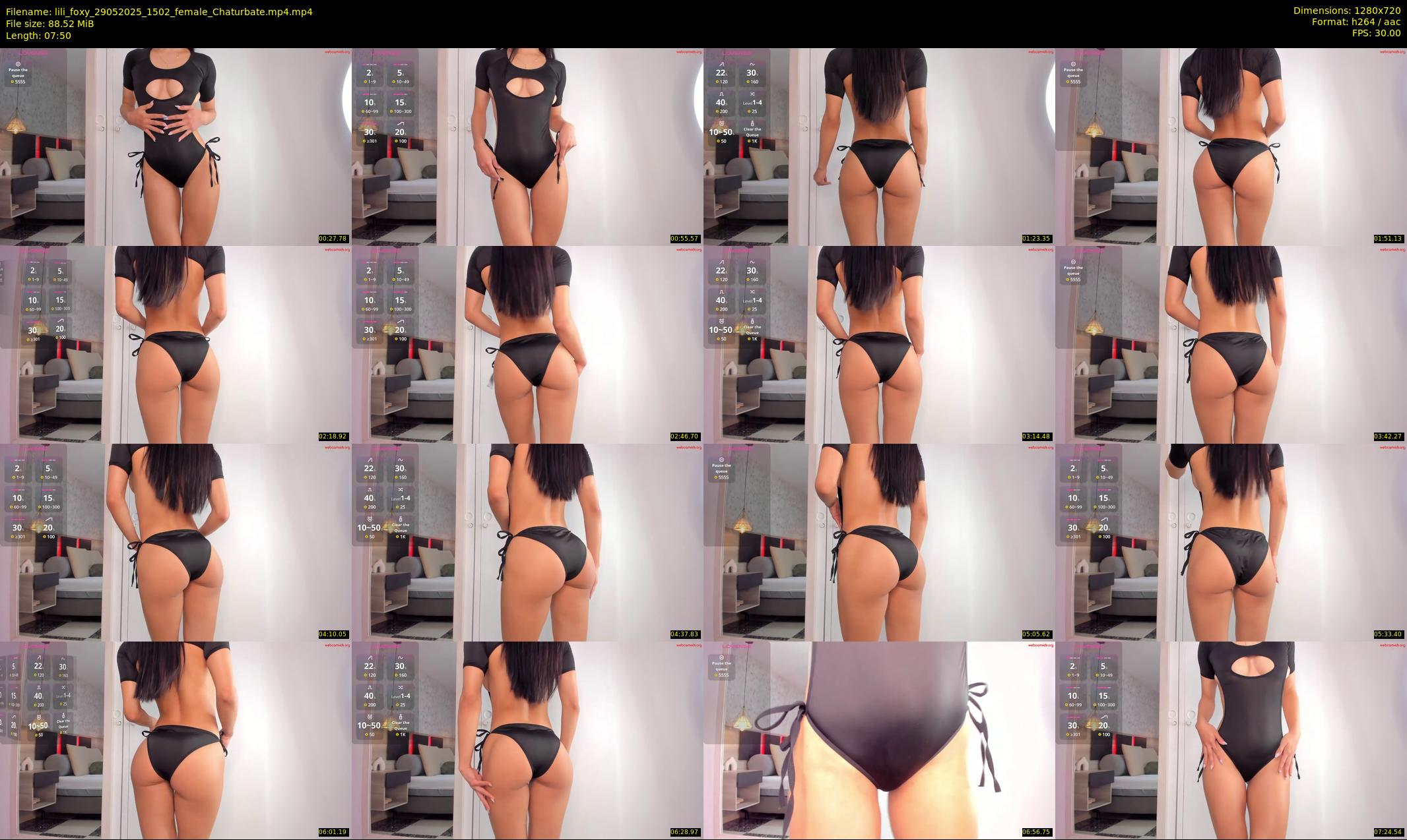 lili_foxy — 8 minute Chaturbate female cam show recording, 720p, May 29, 2025
