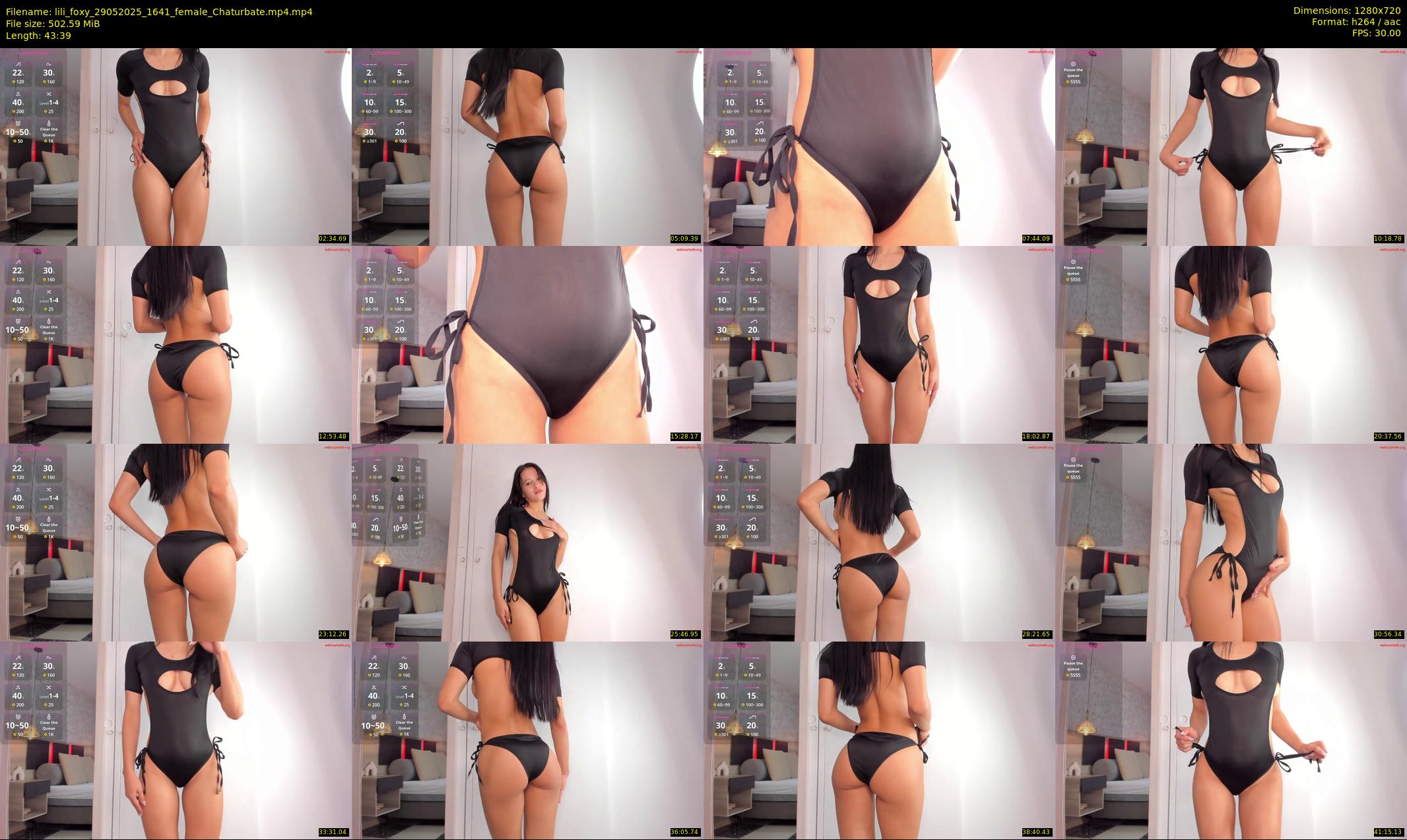 lili_foxy — 44 minute Chaturbate female cam show recording, 720p, May 29, 2025