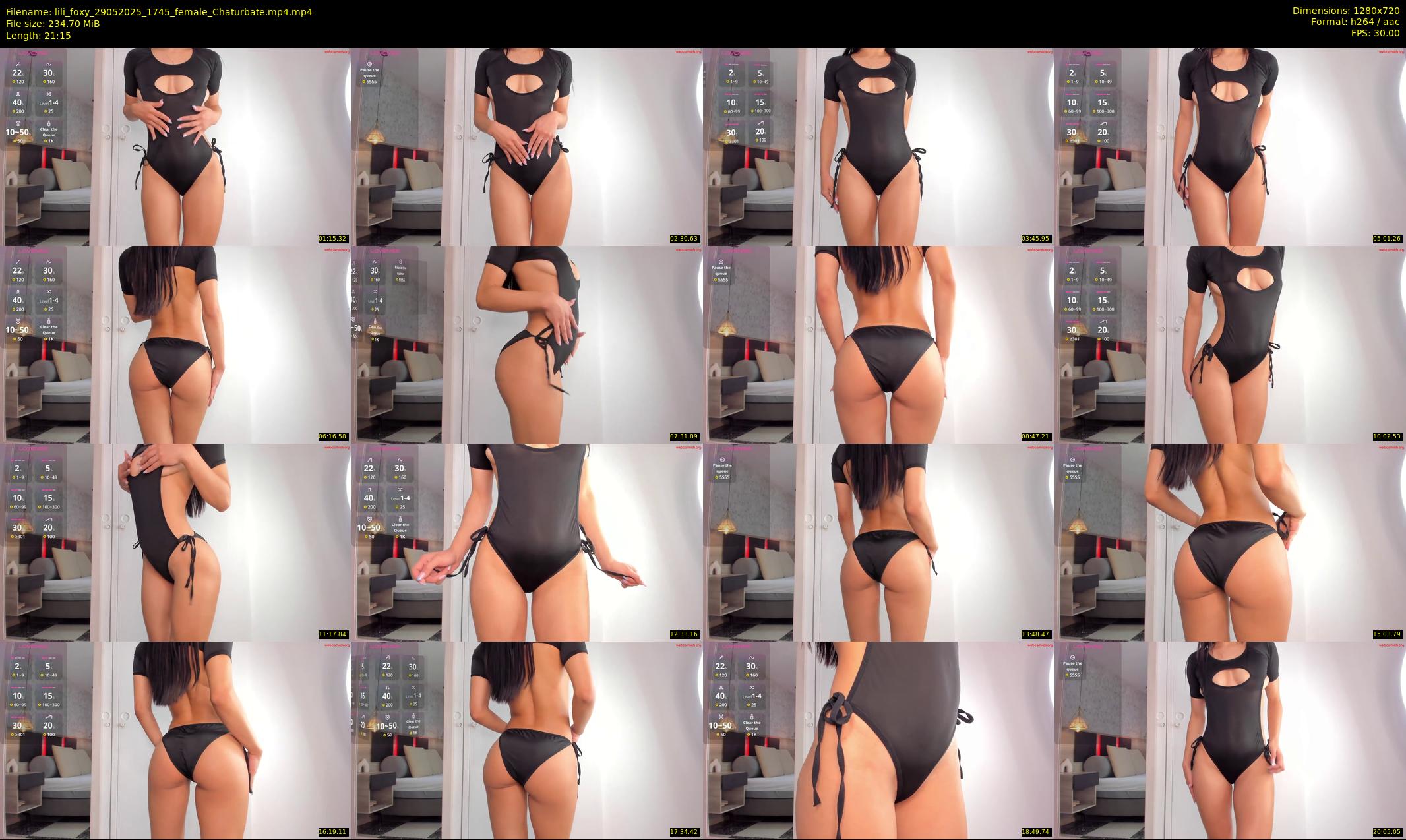 lili_foxy — 22 minute Chaturbate female cam show recording, 720p, May 29, 2025