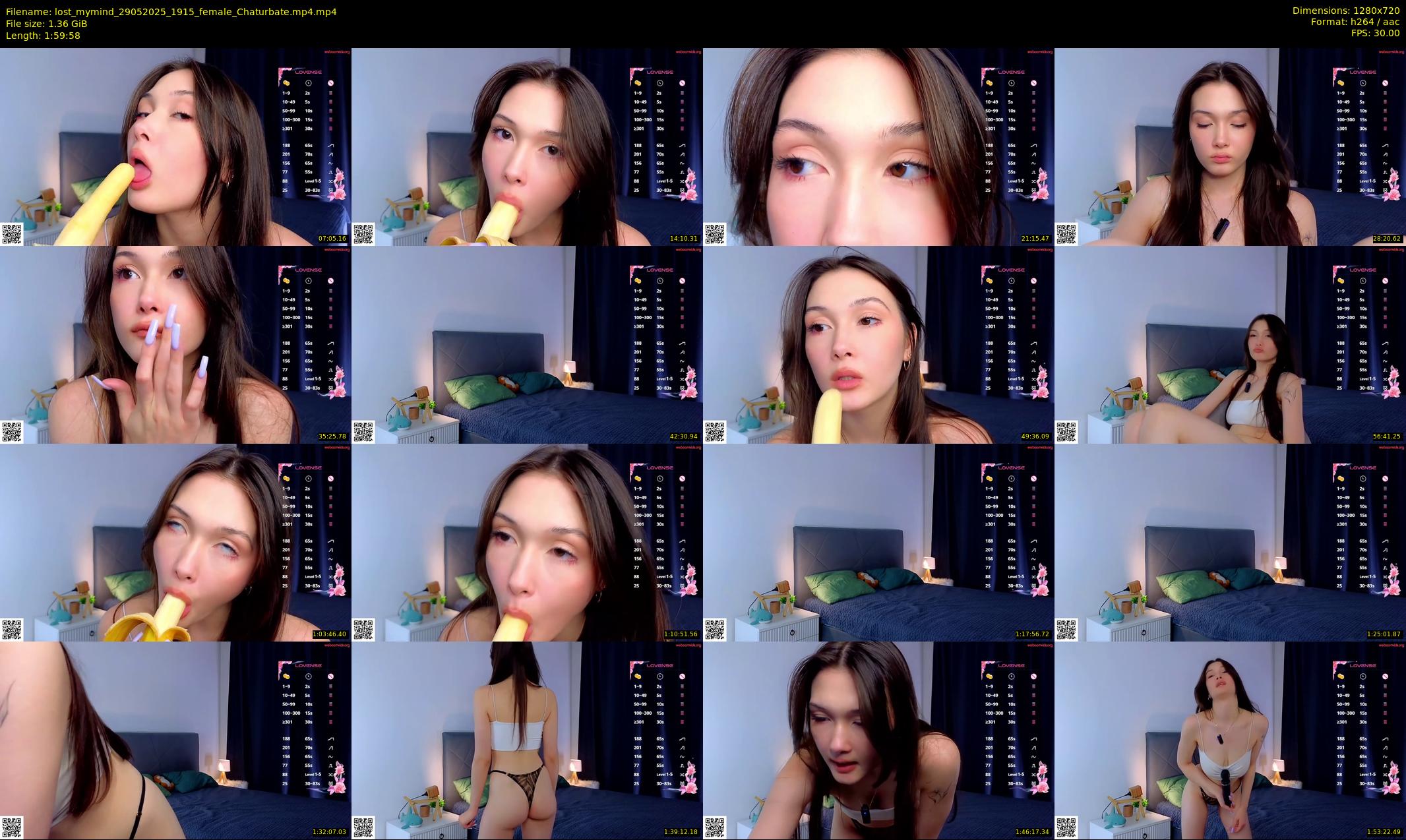 lost_mymind — 120 minute Chaturbate female cam show recording, 720p, May 29, 2025
