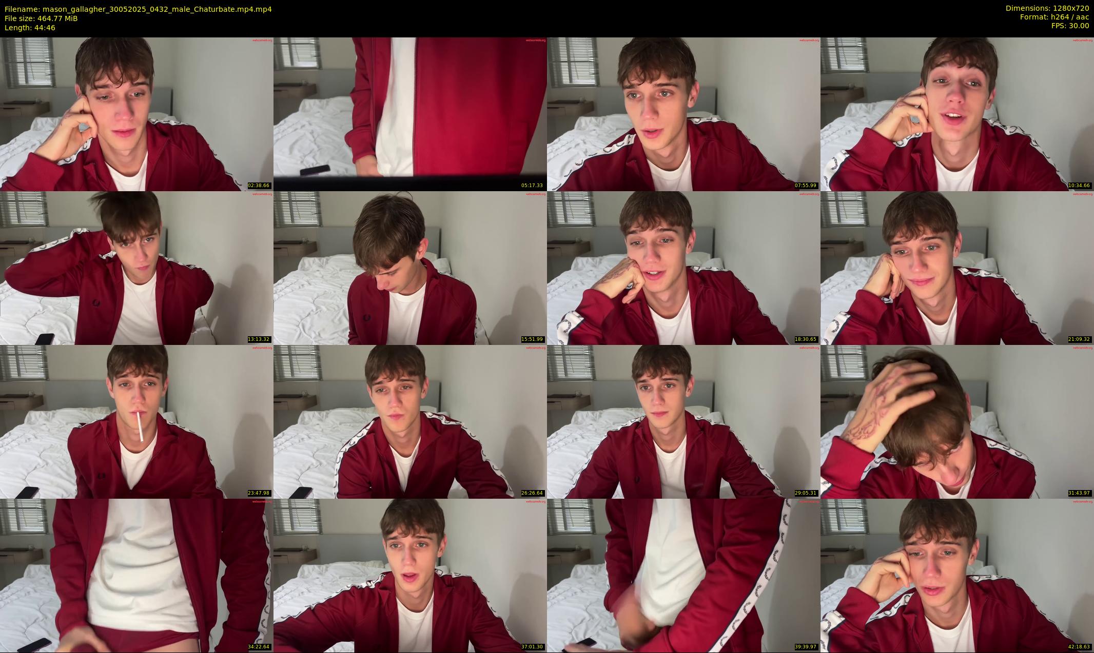 mason_gallagher — 45 minute Chaturbate male cam show recording, 720p, May 30, 2025