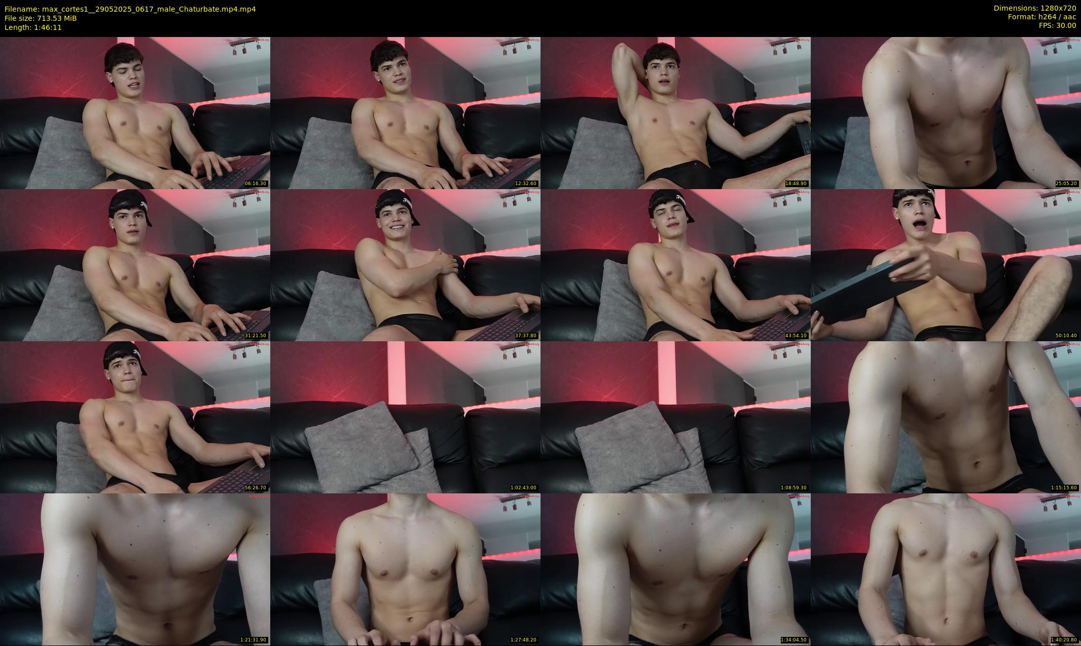 max_cortes1_ — 107 minute Chaturbate male cam show recording, 720p, May 29, 2025