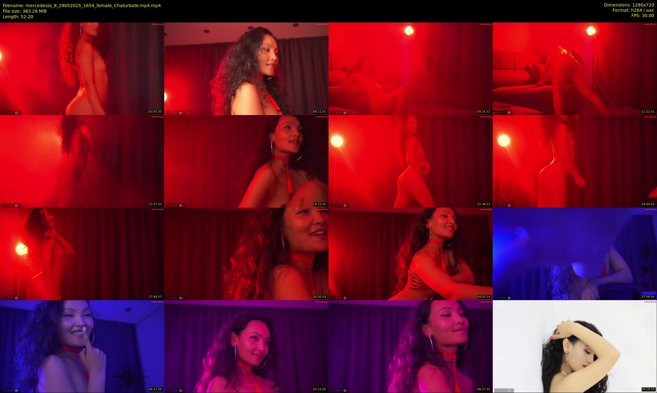 mercedesss_8 — 53 minute Chaturbate female cam show recording, 720p, May 29, 2025