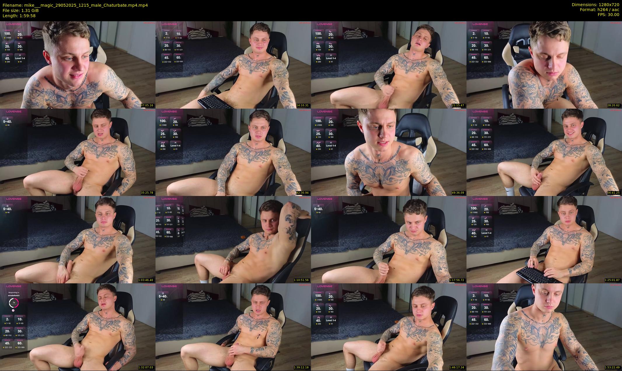 mike___magic — 120 minute Chaturbate male cam show recording, 720p, May 29, 2025