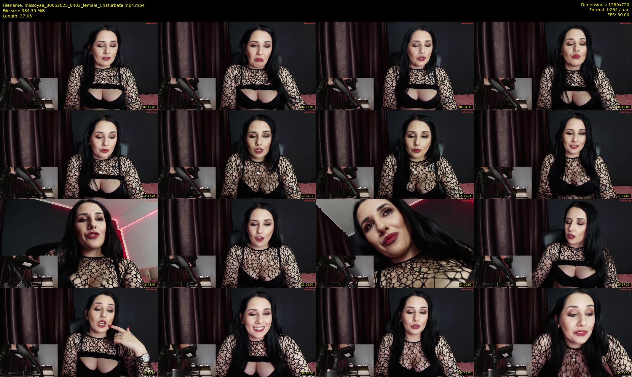 missdyaa — 38 minute Chaturbate female cam show recording, 720p, May 30, 2025