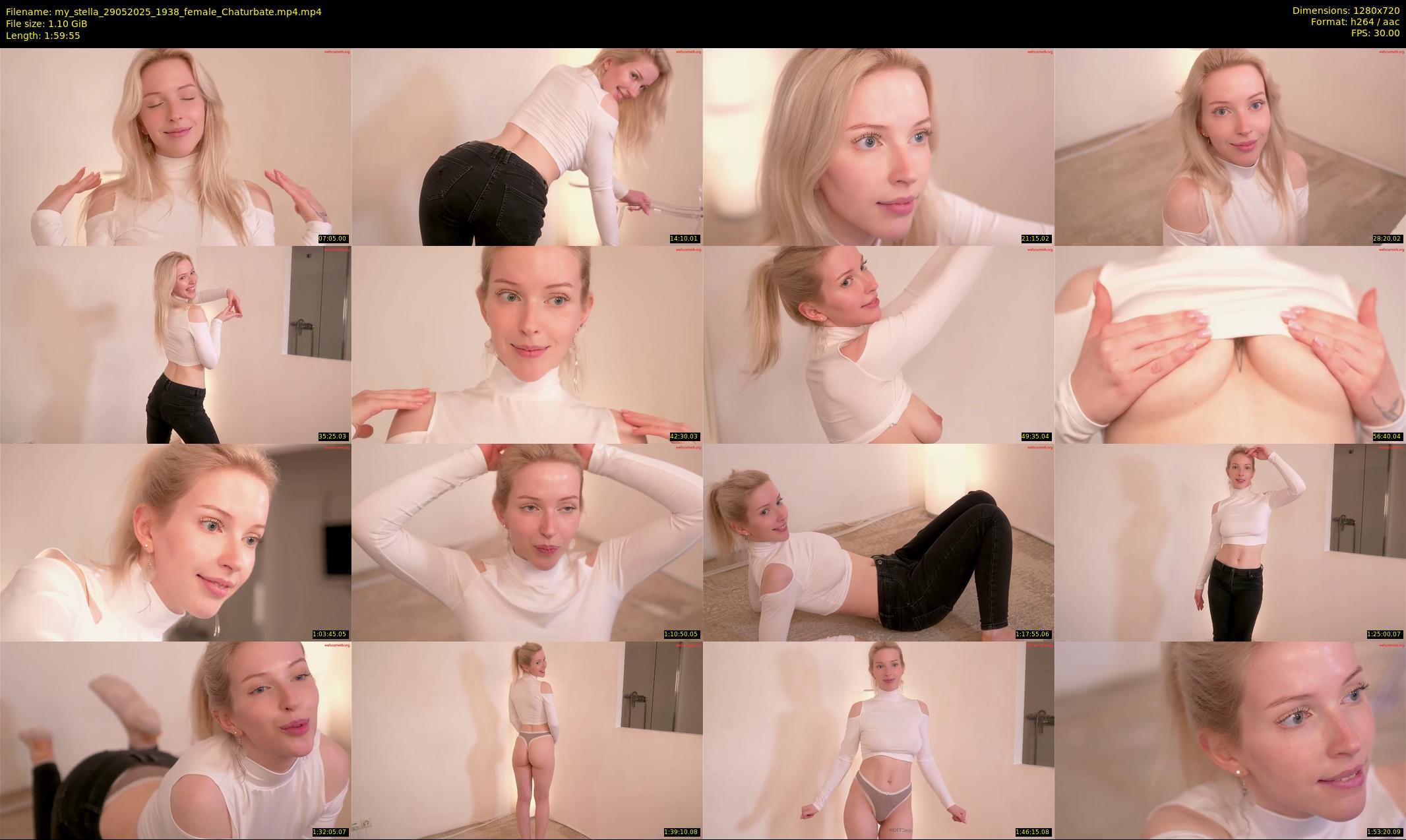 my_stella — 120 minute Chaturbate female cam show recording, 720p, May 29, 2025