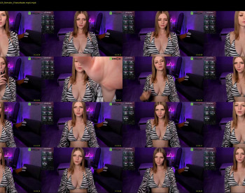 nudenansy — 22 minute Chaturbate female cam show recording, 720p, May 29, 2025