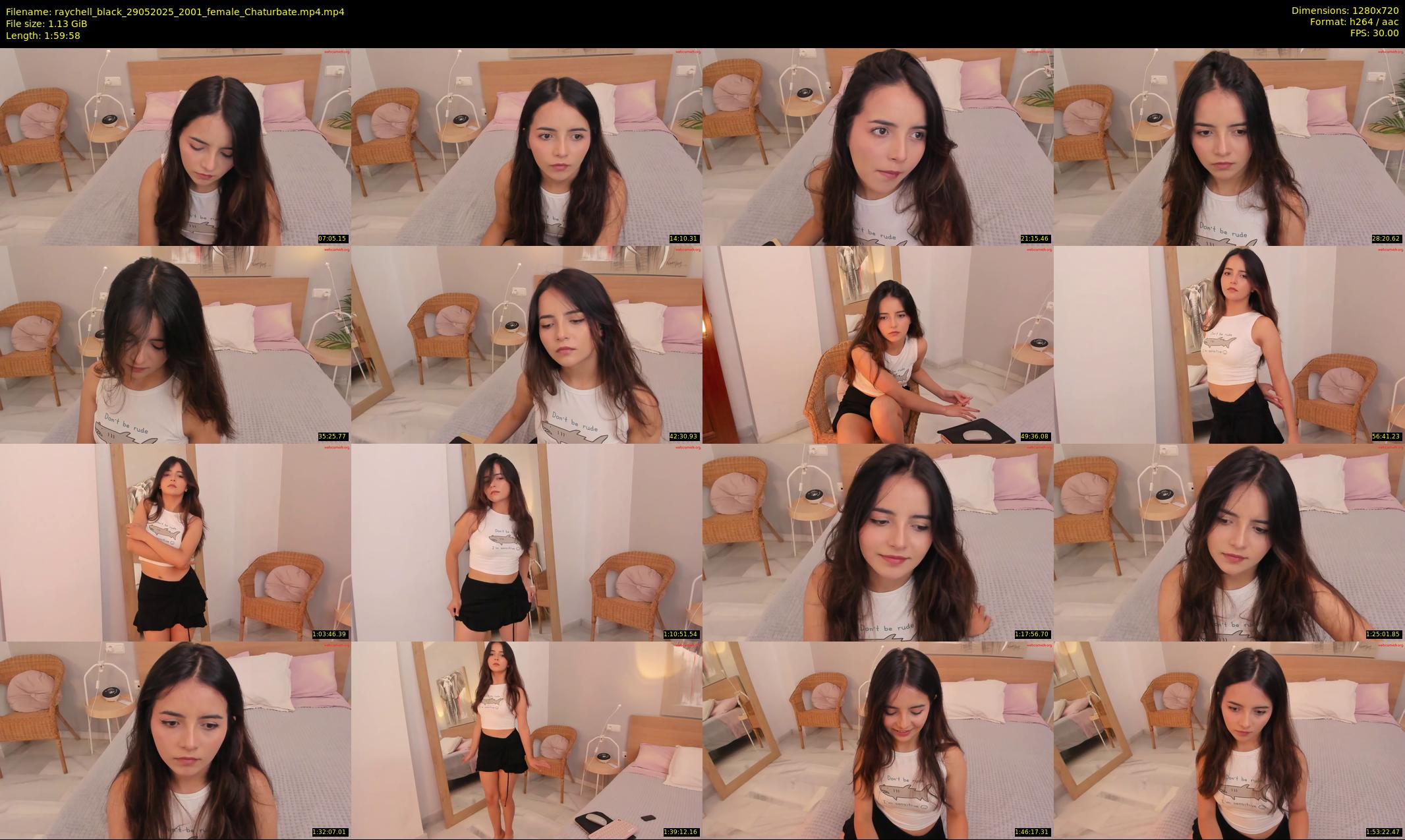 raychell_black — 120 minute Chaturbate female cam show recording, 720p, May 29, 2025
