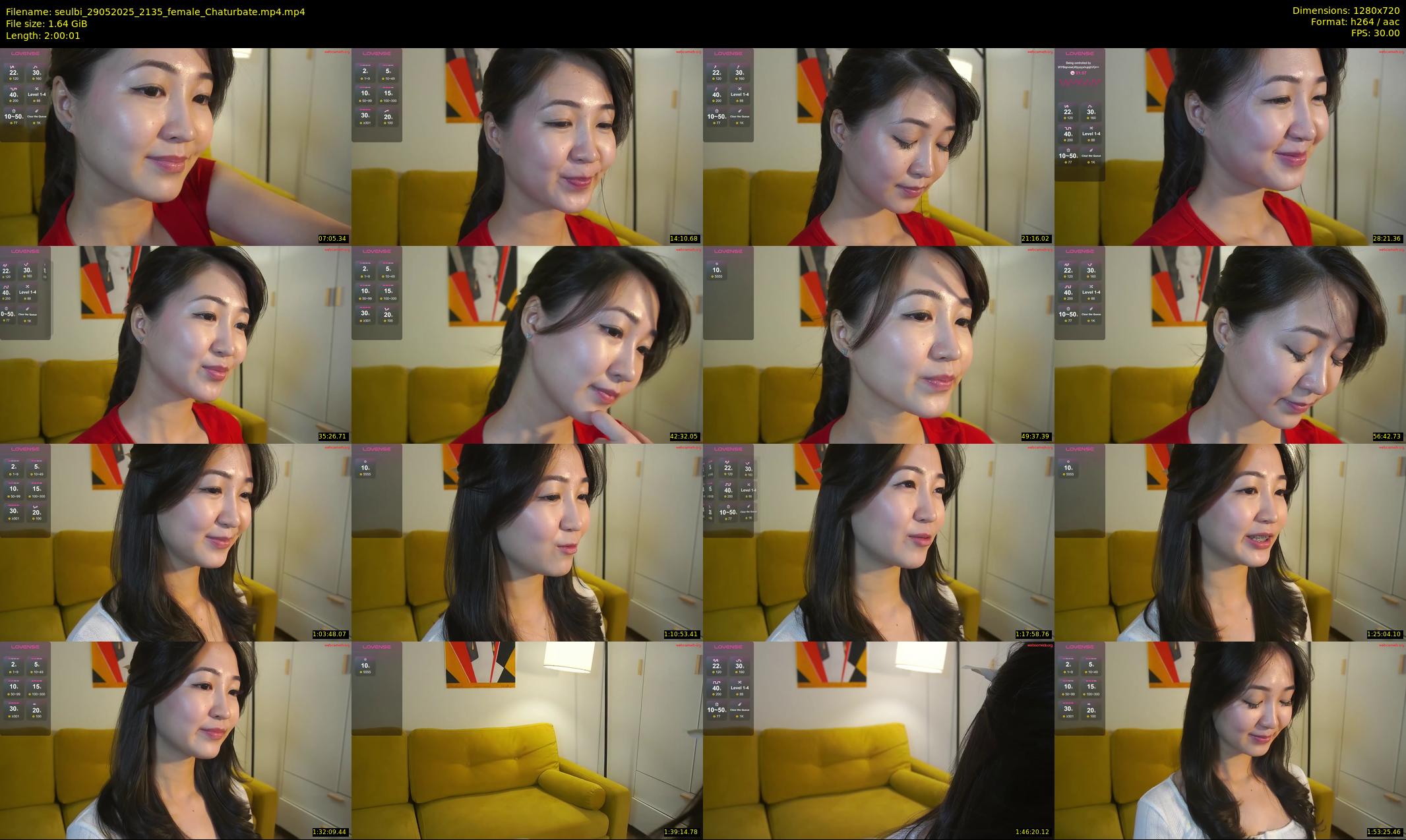 seulbi — 121 minute Chaturbate female cam show recording, 720p, May 29, 2025